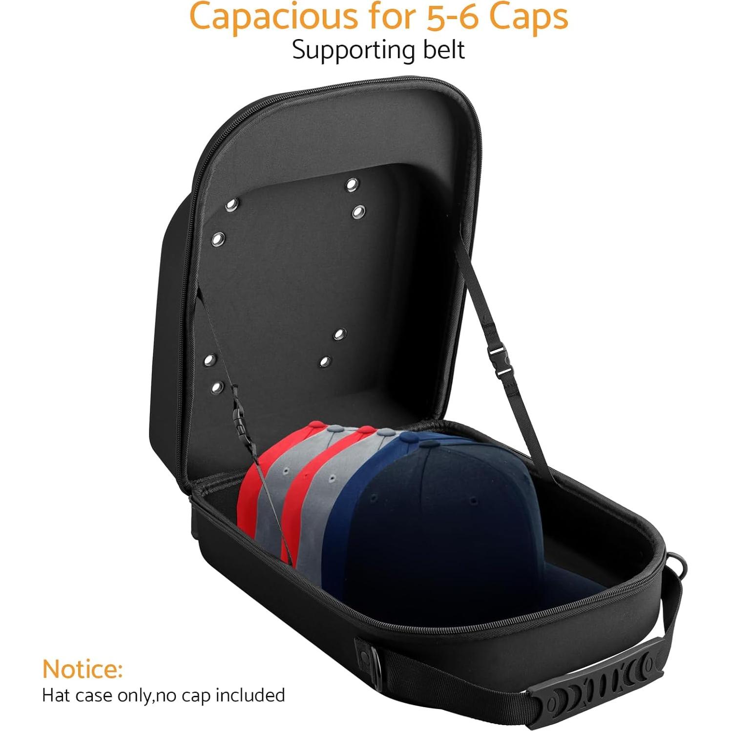 Bolsa de Almacenamiento para Sombreros Maxetodo - Capacidad 6 Gorras