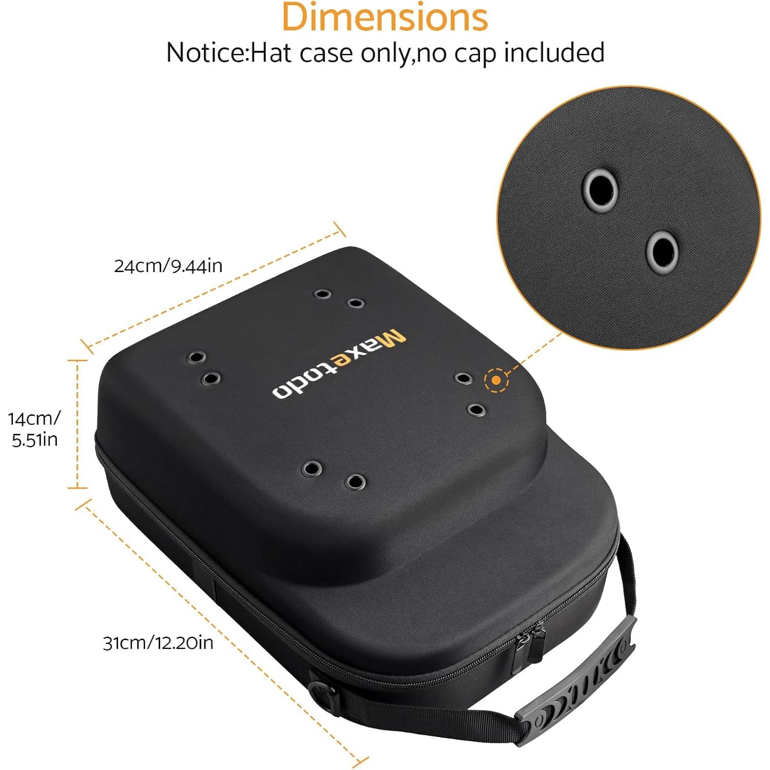 Bolsa de Almacenamiento para Sombreros Maxetodo - Capacidad 6 Gorras