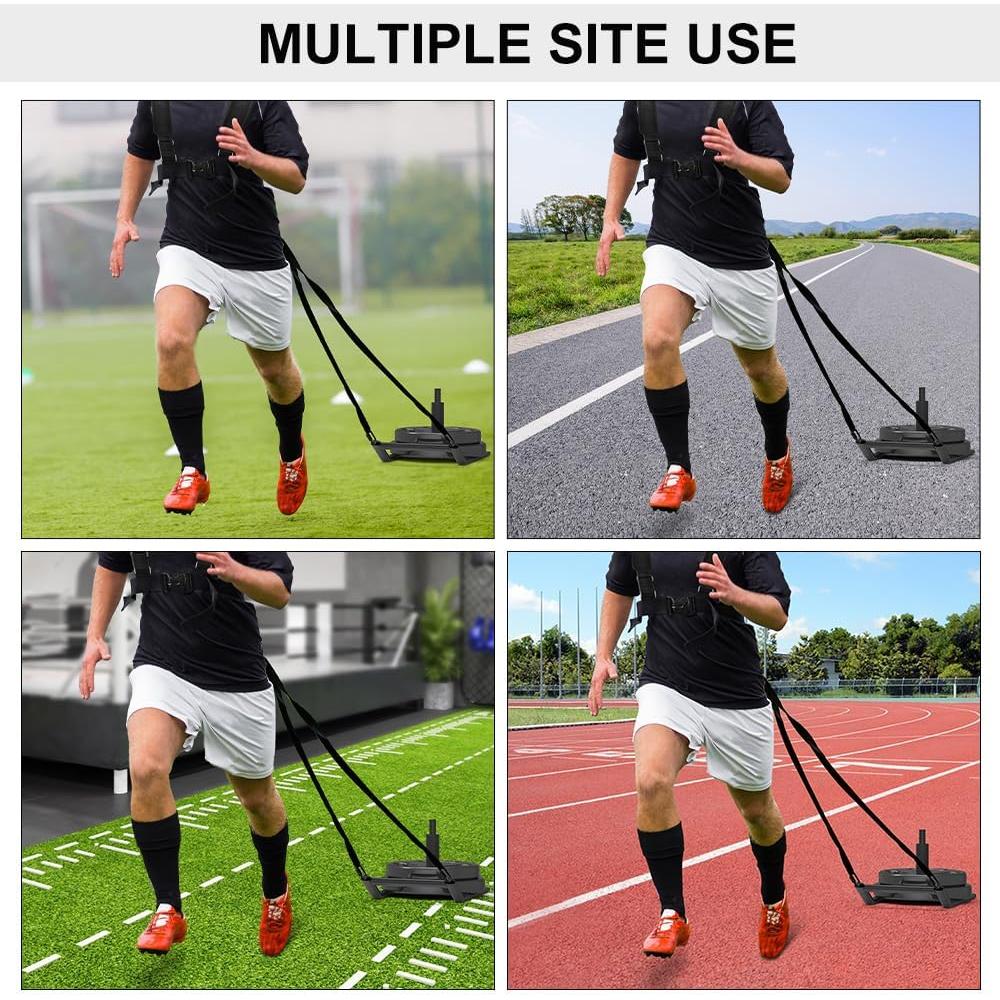 Trineo de Peso SELEWARE para Entrenamiento de Fuerza y Velocidad