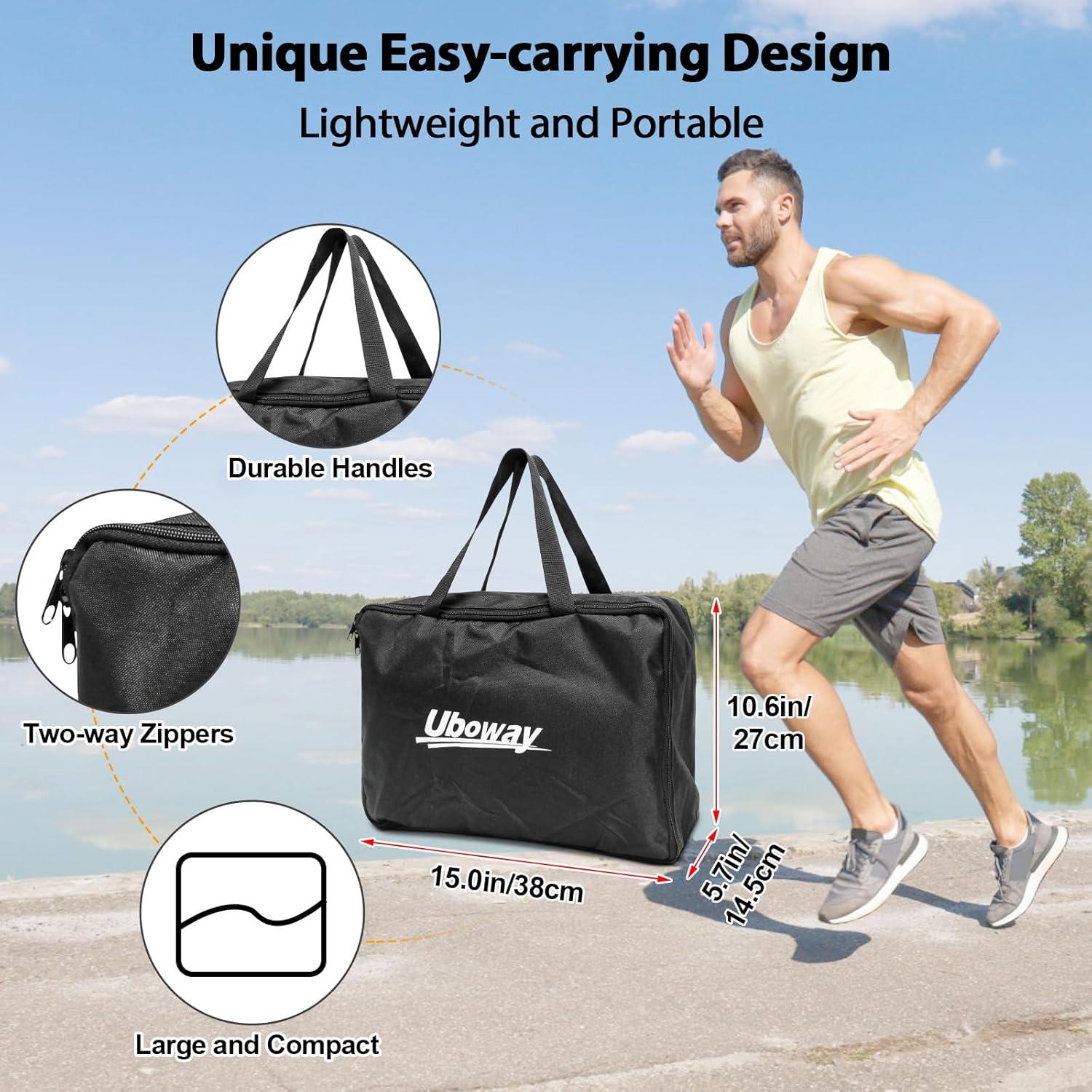 Entrenador de Trineo de Peso Uboway Ajustable 18kg