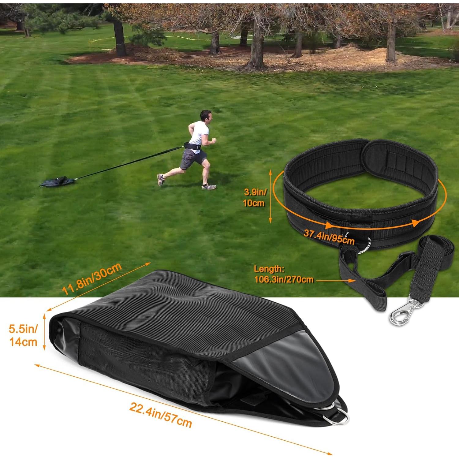 Entrenador de Trineo de Peso Uboway Ajustable 18kg