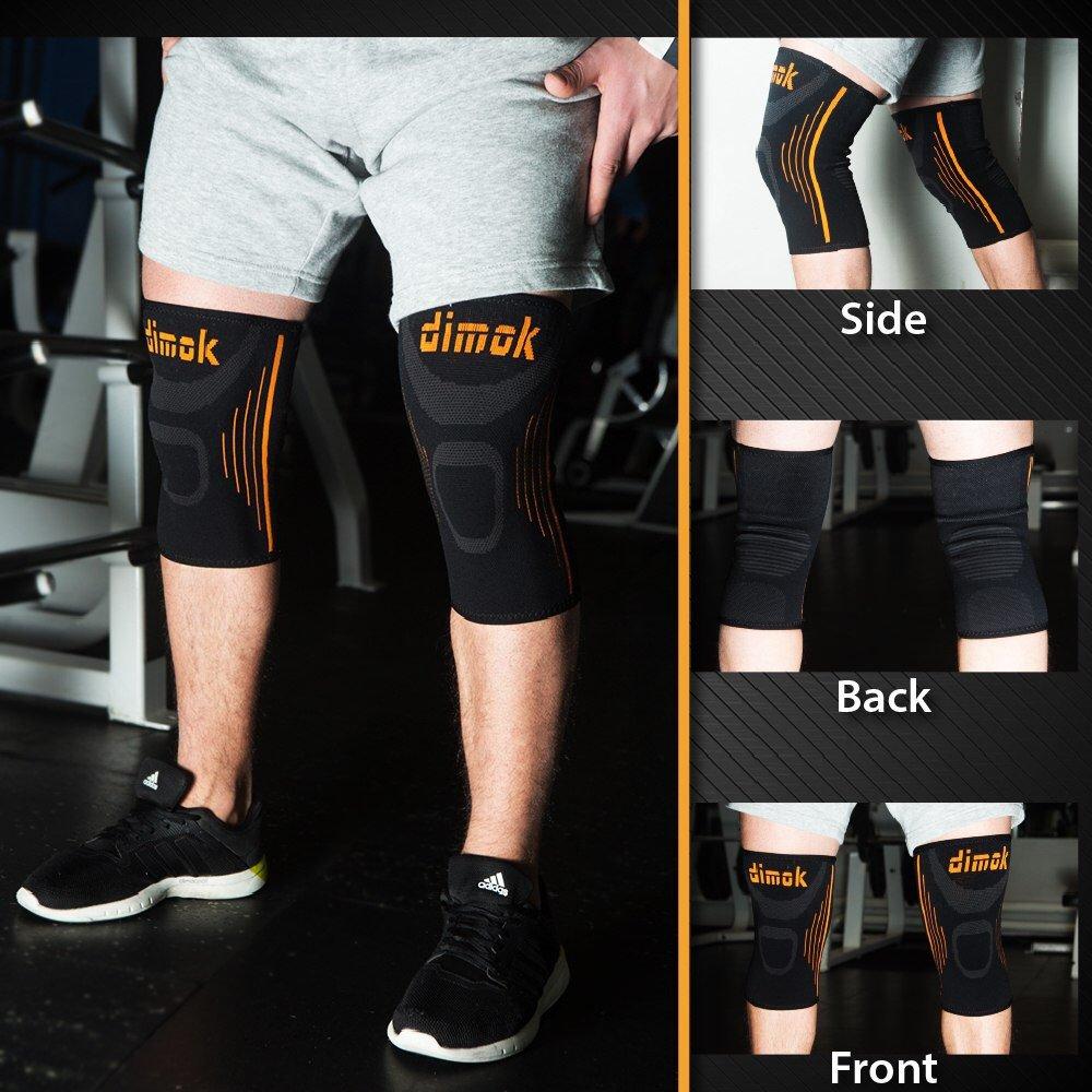 Faja de Compresión para Rodilla Dimok - 2 Paquete XS