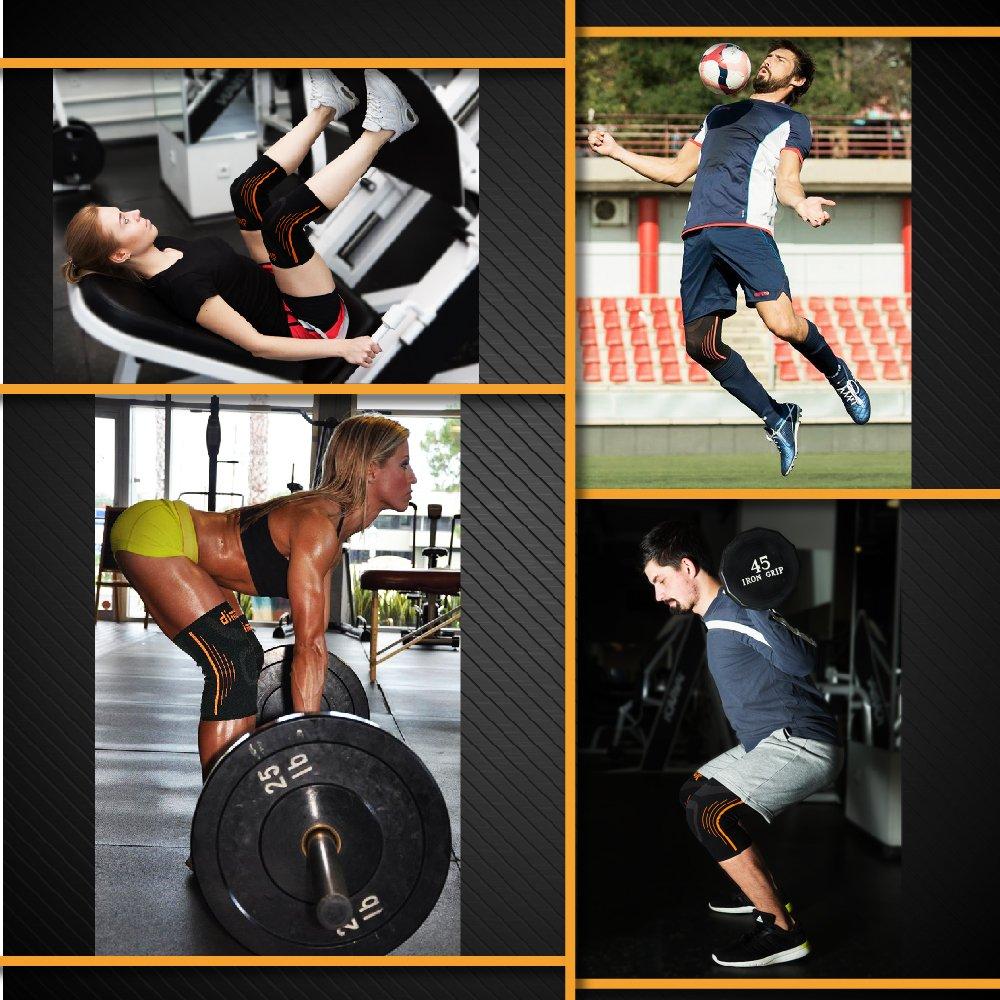 Faja de Compresión para Rodilla Dimok - 2 Paquete XS