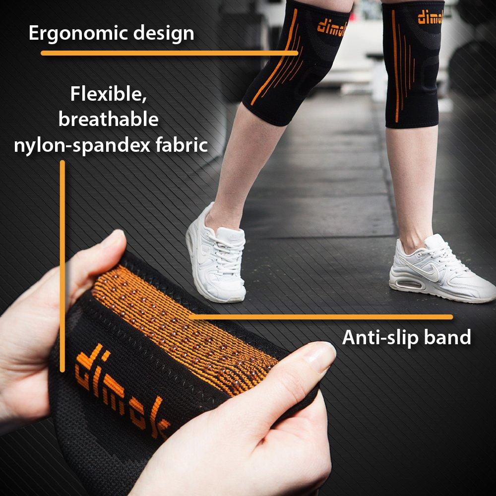 Faja de Compresión para Rodilla Dimok - 2 Paquete XS