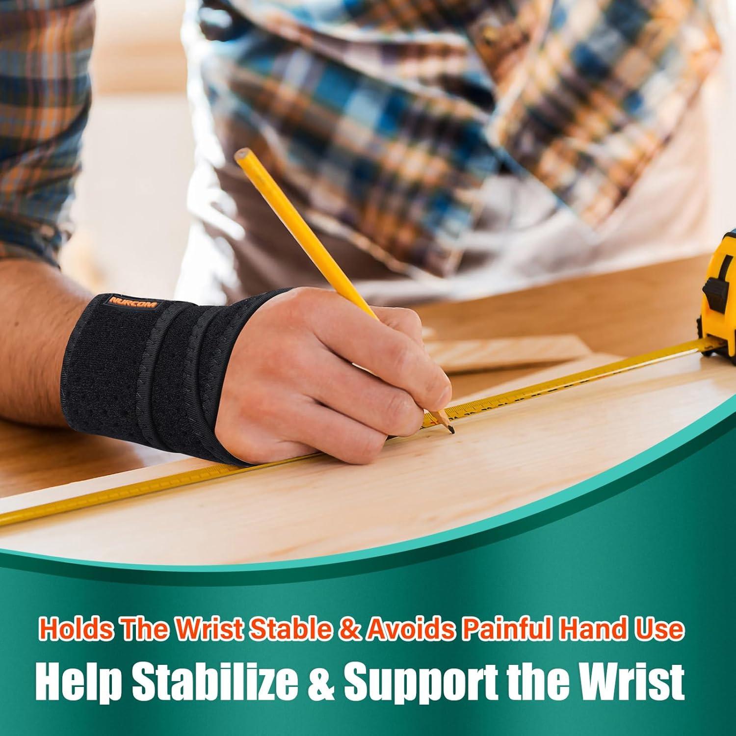 Muñequera de Cobre NURCOM para Síndrome del Túnel Carpiano