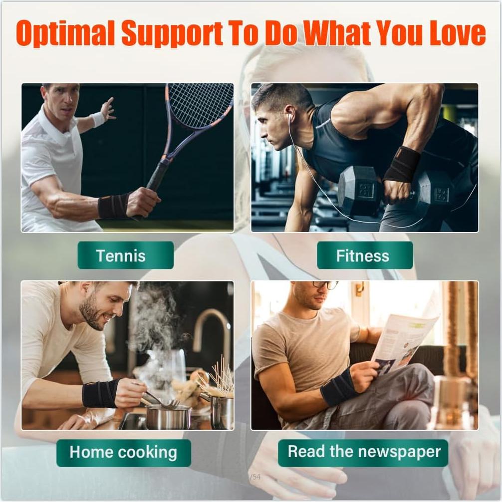 Muñequera de Cobre NURCOM para Síndrome del Túnel Carpiano