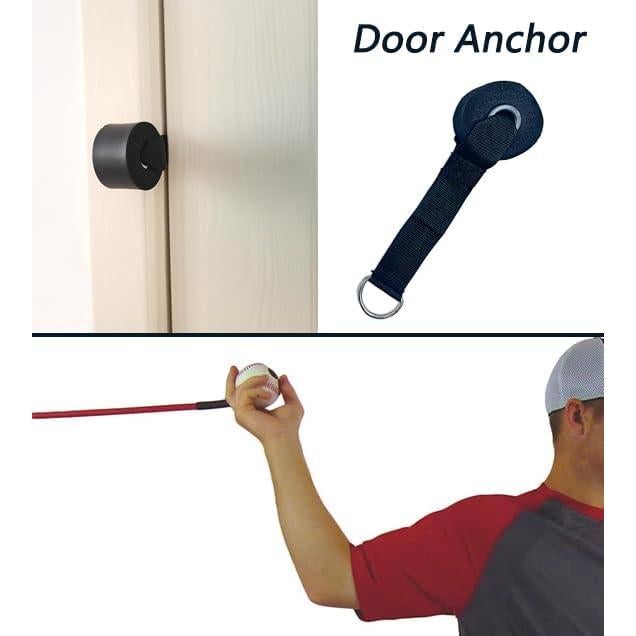 Bandas de Entrenamiento de Resistencia LHMYTREE 120cm Rojo