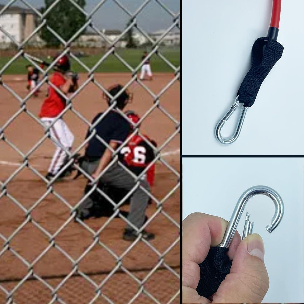 Bandas de Entrenamiento de Resistencia LHMYTREE 120cm Rojo