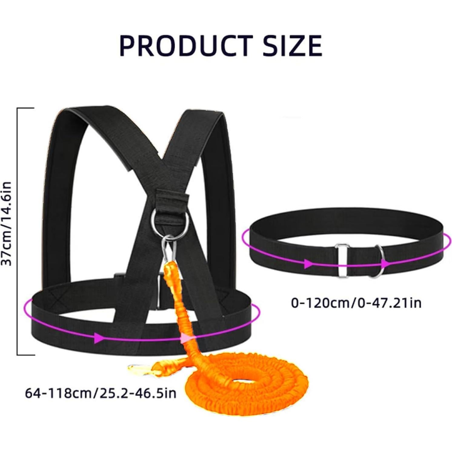 Conjunto de Entrenamiento OYINDIZ Resistencia 2.01m 50lbs Ajustable