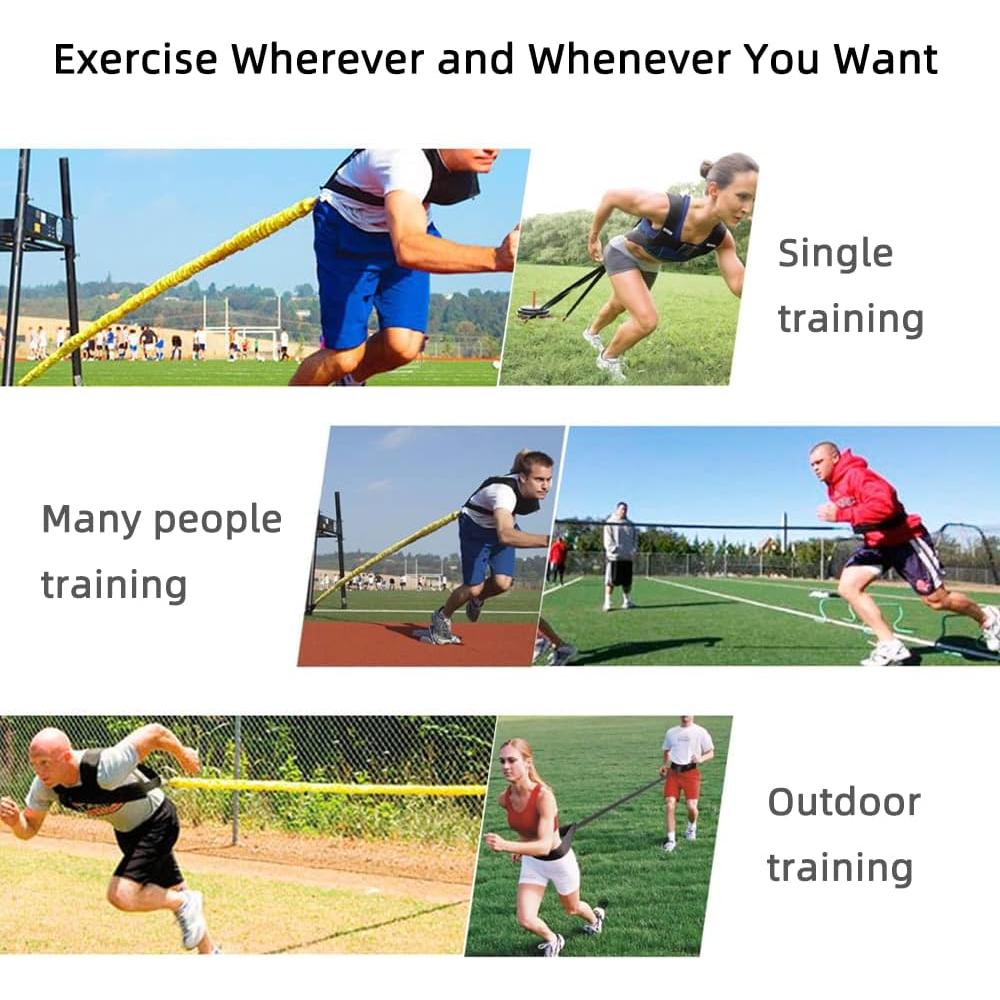 Conjunto de Entrenamiento OYINDIZ Resistencia 2.01m 50lbs Ajustable