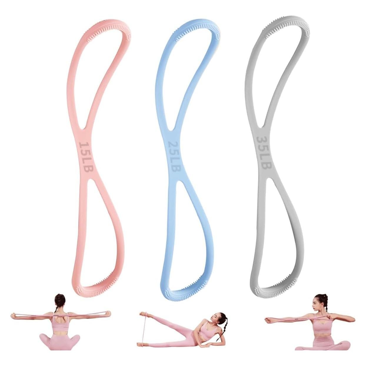 Banda de Resistencia en Figura 8 Rottipe 2025 - 3 Niveles