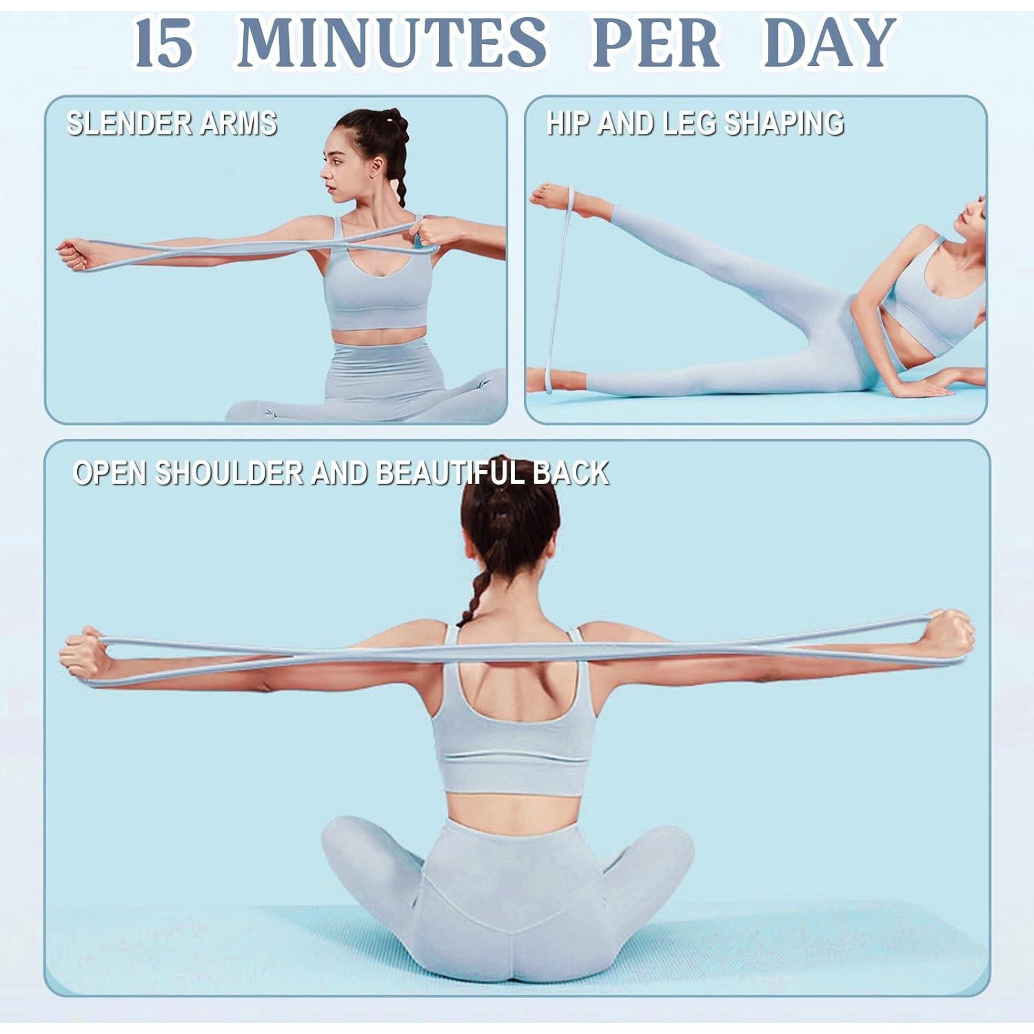 Banda de Resistencia en Figura 8 Rottipe 2025 - 3 Niveles