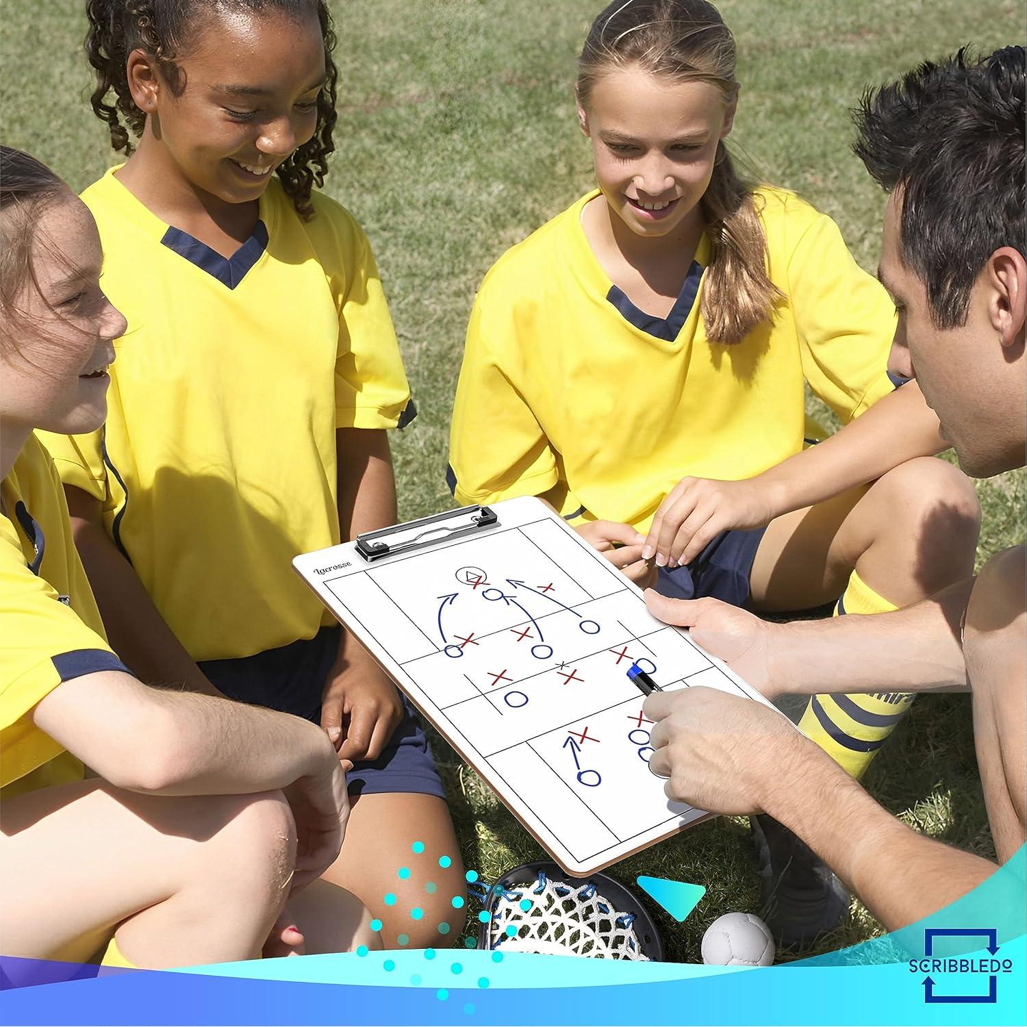 Pizarra de Borrado en Seco Scribbledo para Entrenadores 38x23 cm