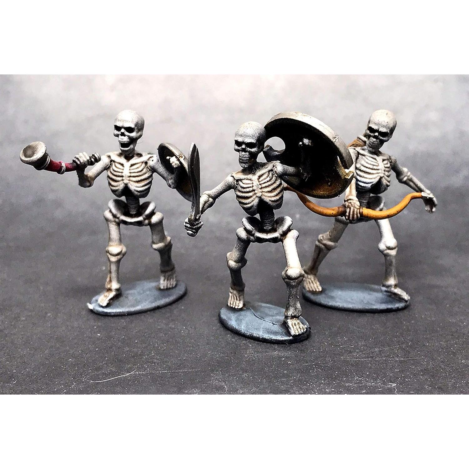 Guerreros Esqueléticos Wargames Atlantic 32 Figuras