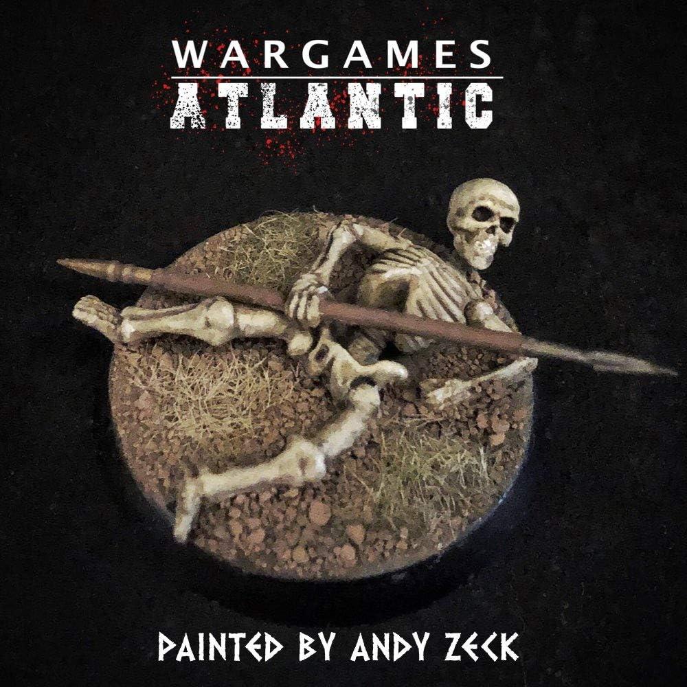 Guerreros Esqueléticos Wargames Atlantic 32 Figuras