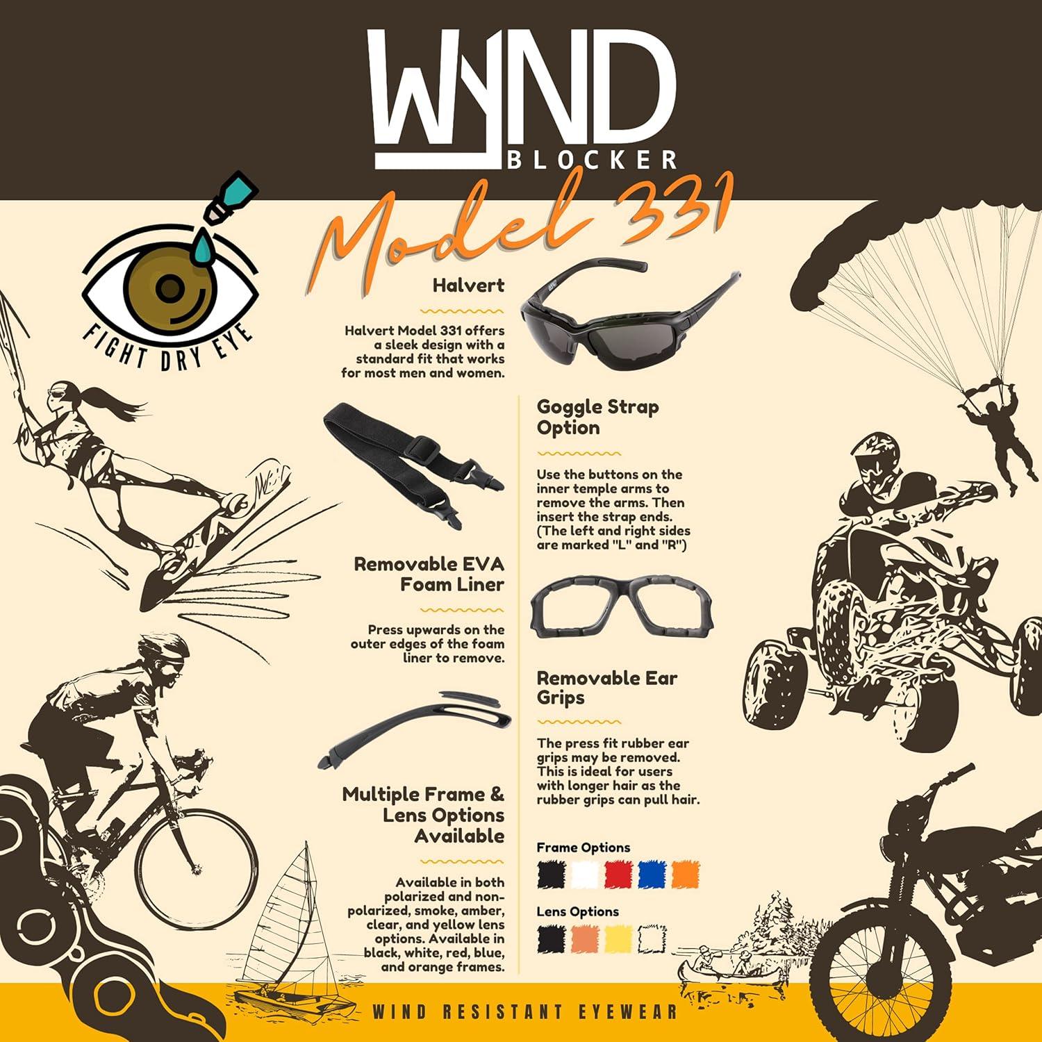 Gafas de sol WYND Blocker para motocicleta UV400