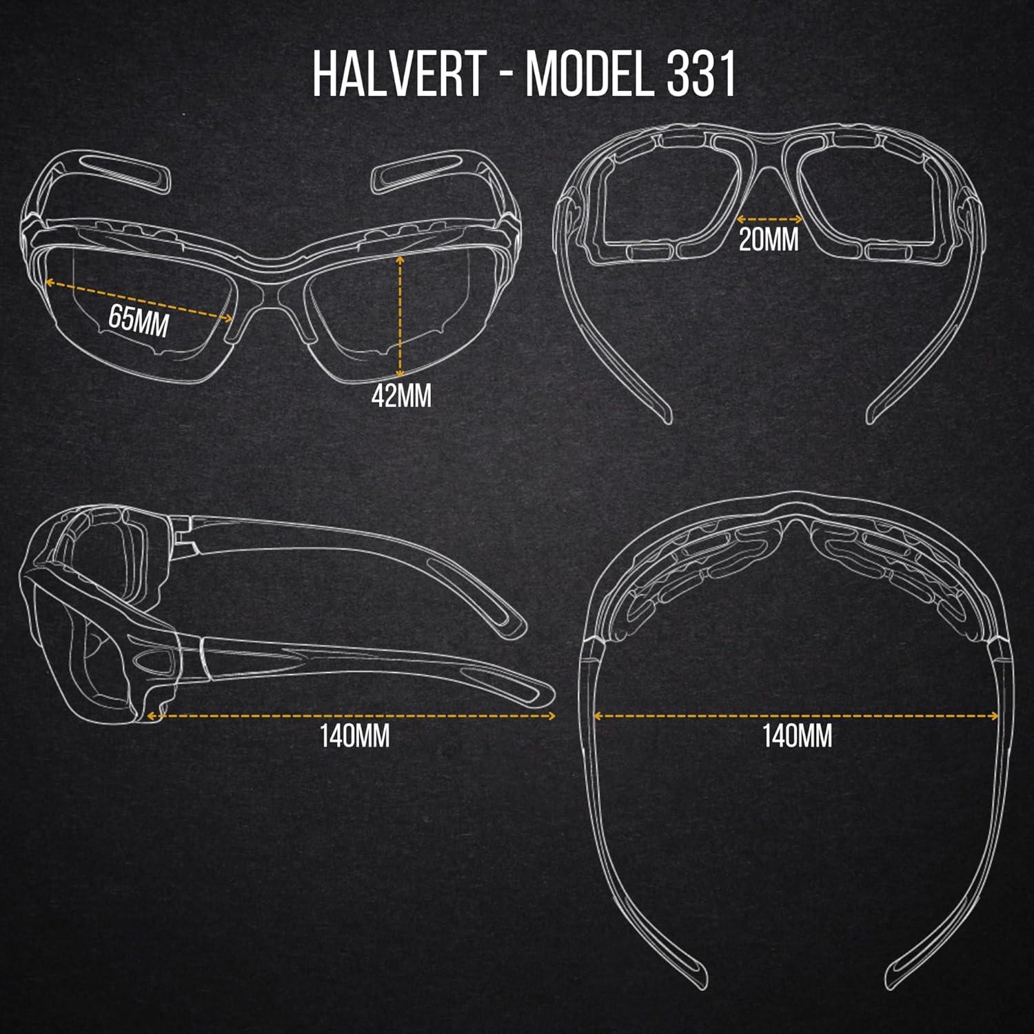 Gafas de sol envolventes WYND Blocker para deportes extremos