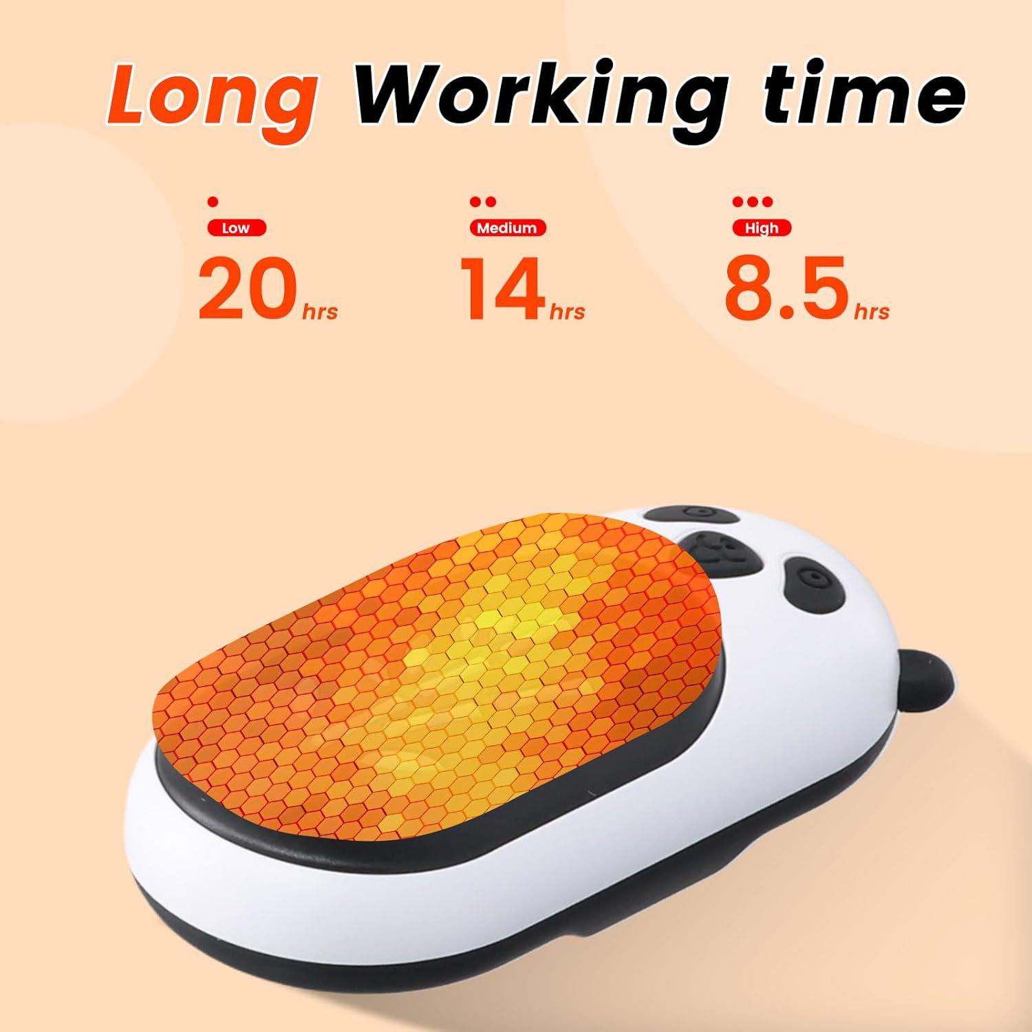 Calentador de Manos Recargable Aussido HD-PD 6000mAh 20h