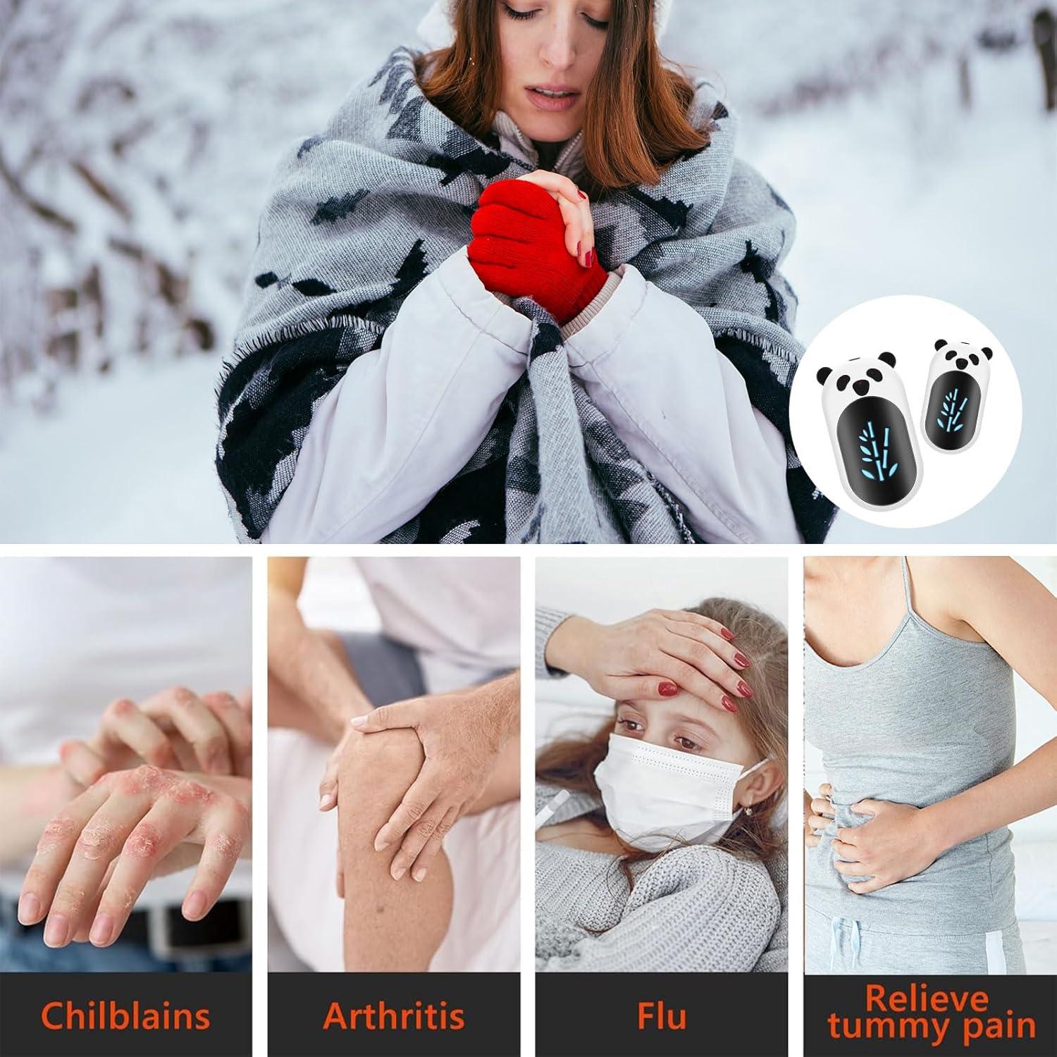 Calentador de Manos Recargable Aussido HD-PD 6000mAh 20h