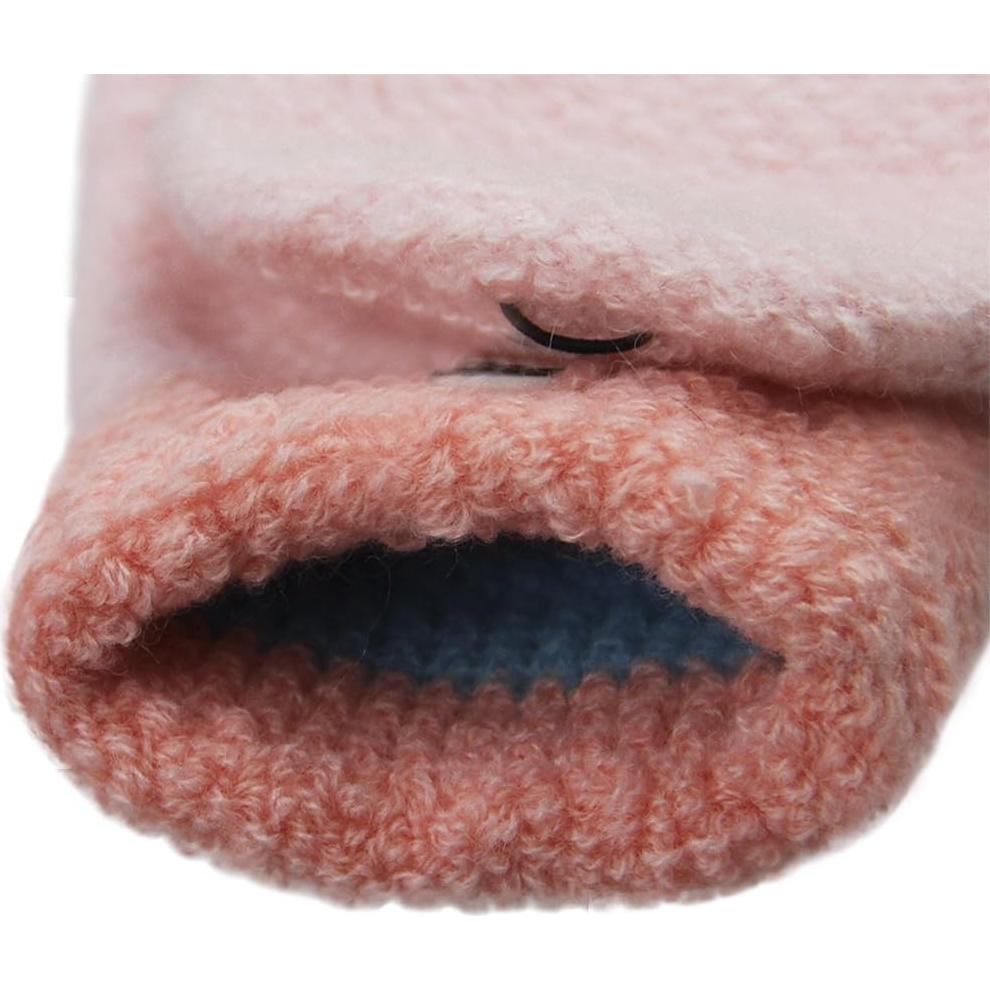 Guantes sin dedos de invierno para niños Holiberty - Rosa