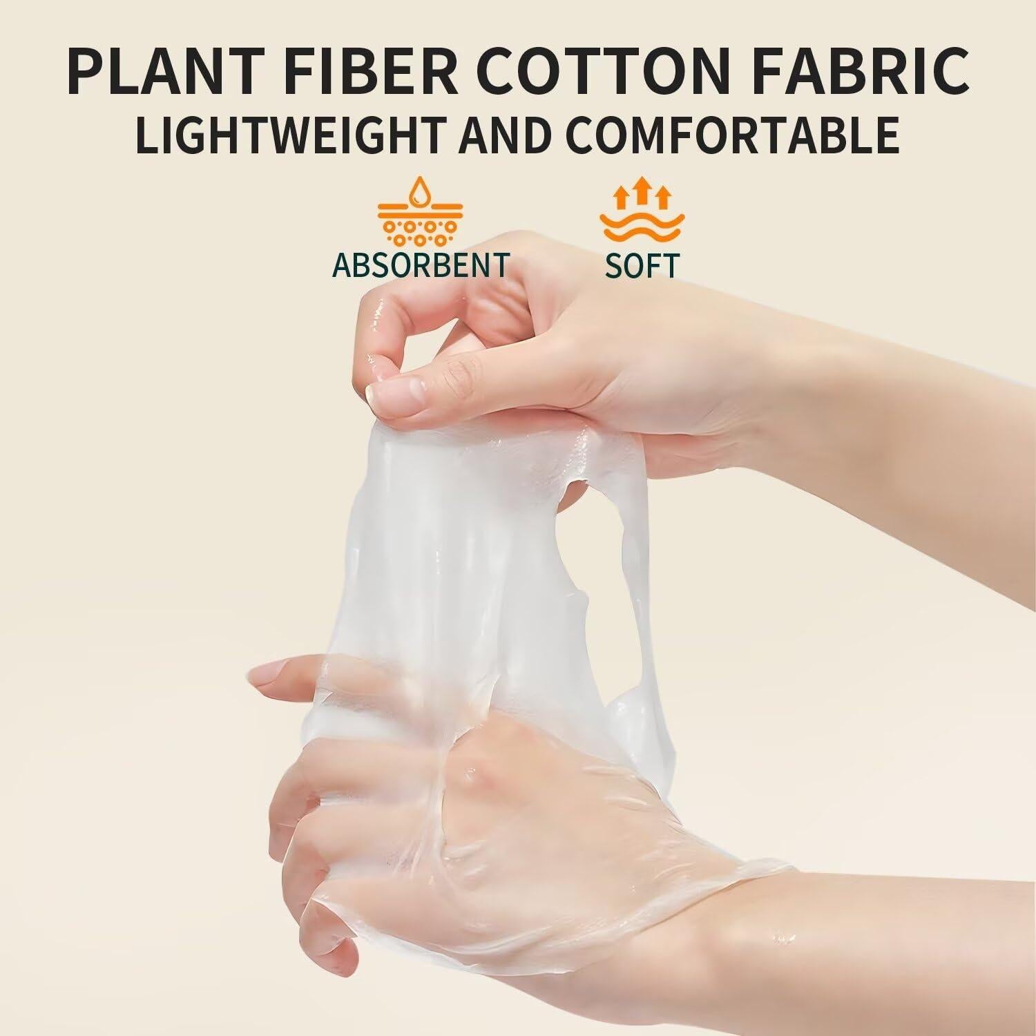 Mascarillas Faciales RAZUYEN Reafirmantes e Hidratantes 10 Pzas