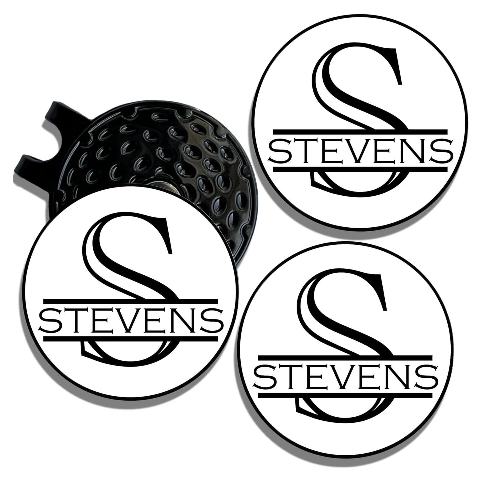 Conjunto de Clip de Sombrero y Marcadores de Golf Wolf Golf