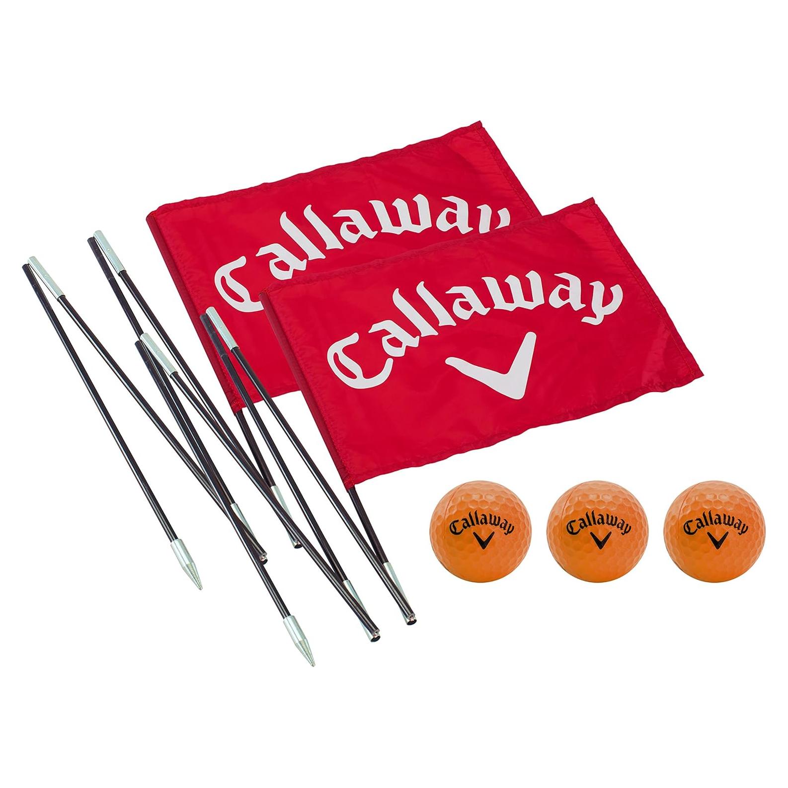 Banderas de Golf Callaway para Jardín, 2 Postes 1.98m
