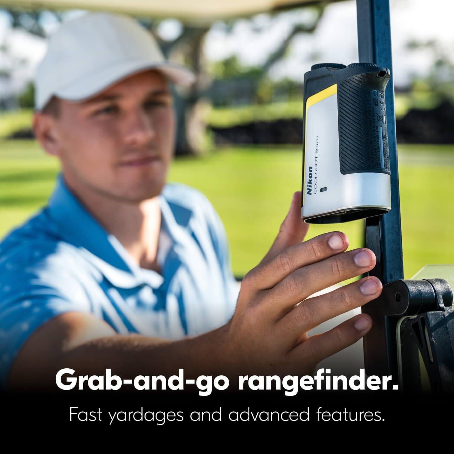 Nikon COOLSHOT 50i GII Medidor de Distancia Láser para Golf 5-1097m