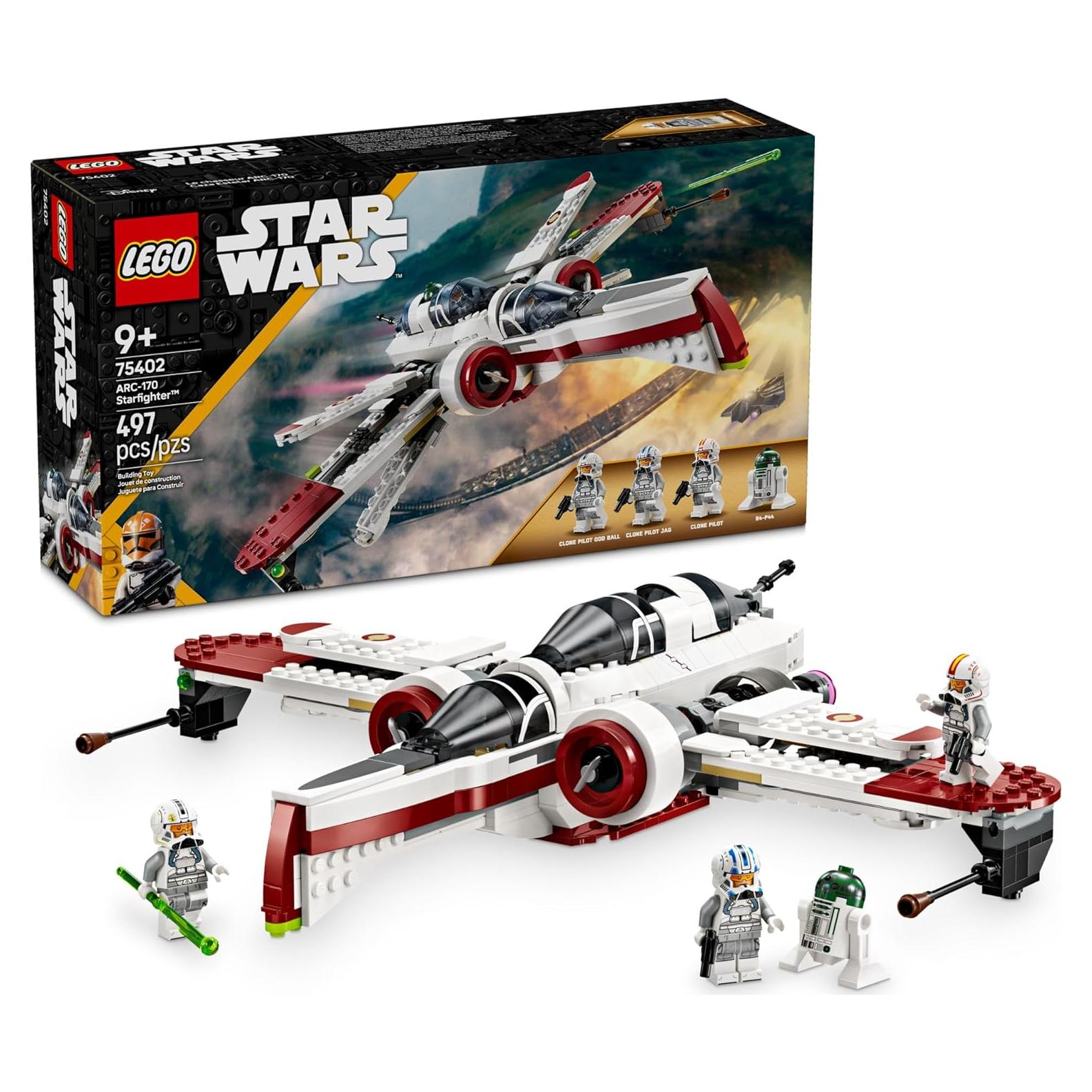 LEGO Star Wars Caza Estelar ARC-170 497 Piezas 9+