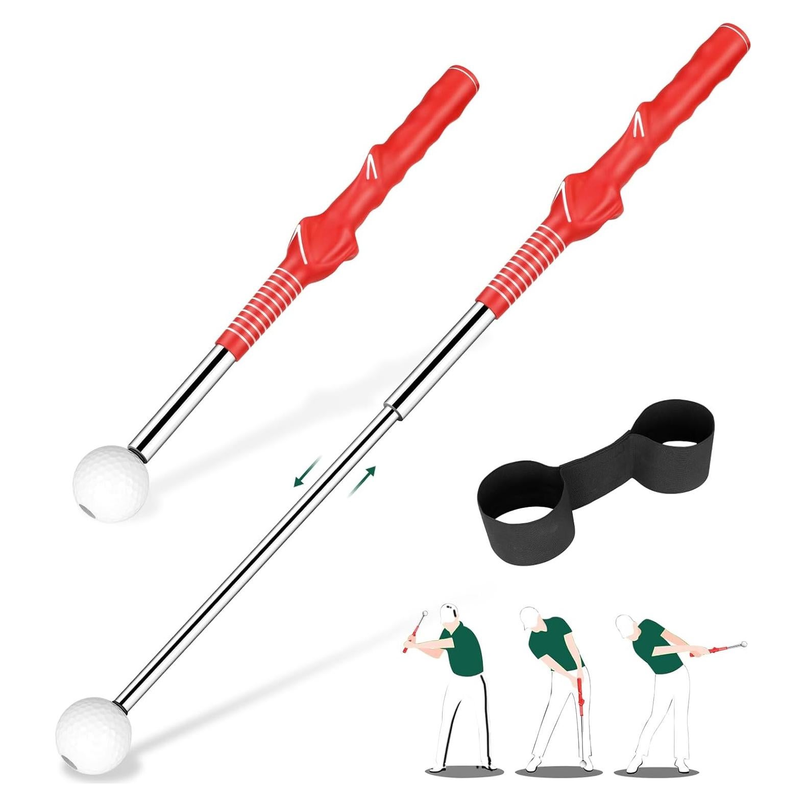 Entrenador de Swing de Golf KALAUTO Telescópico para Diestros