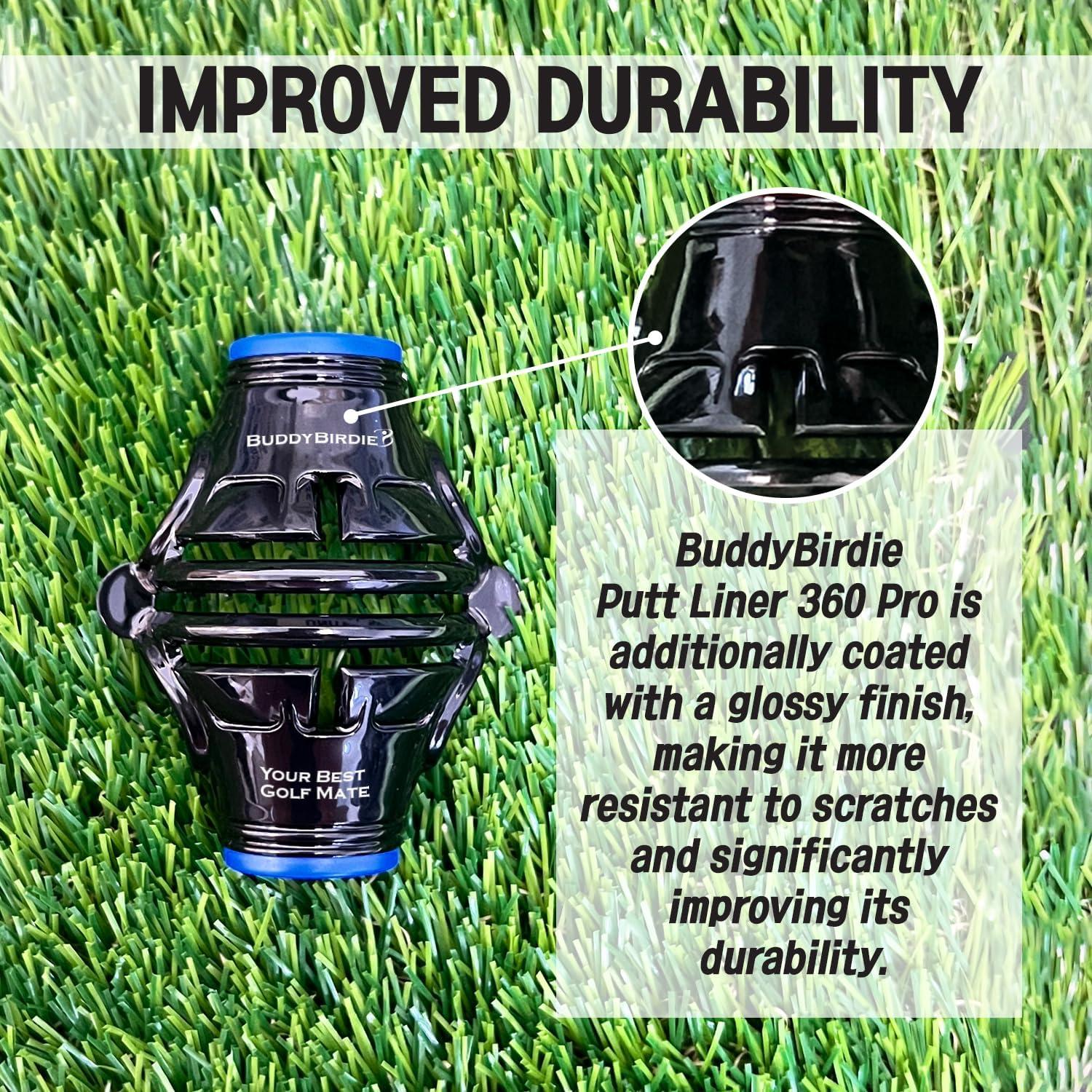 Marcador de Pelotas de Golf BuddyBirdie Putt Liner 360 Pro Azul