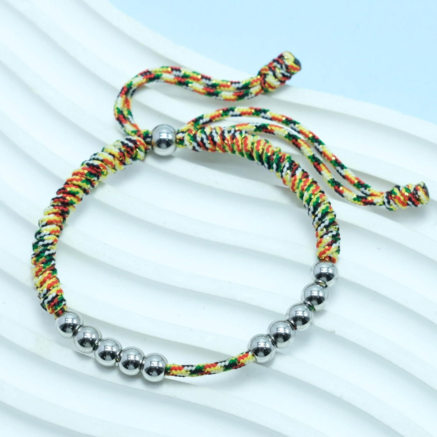 Pulsera Contadora de Puntuaciones de Golf LAMIBEE Ajustable 10 Cuentas