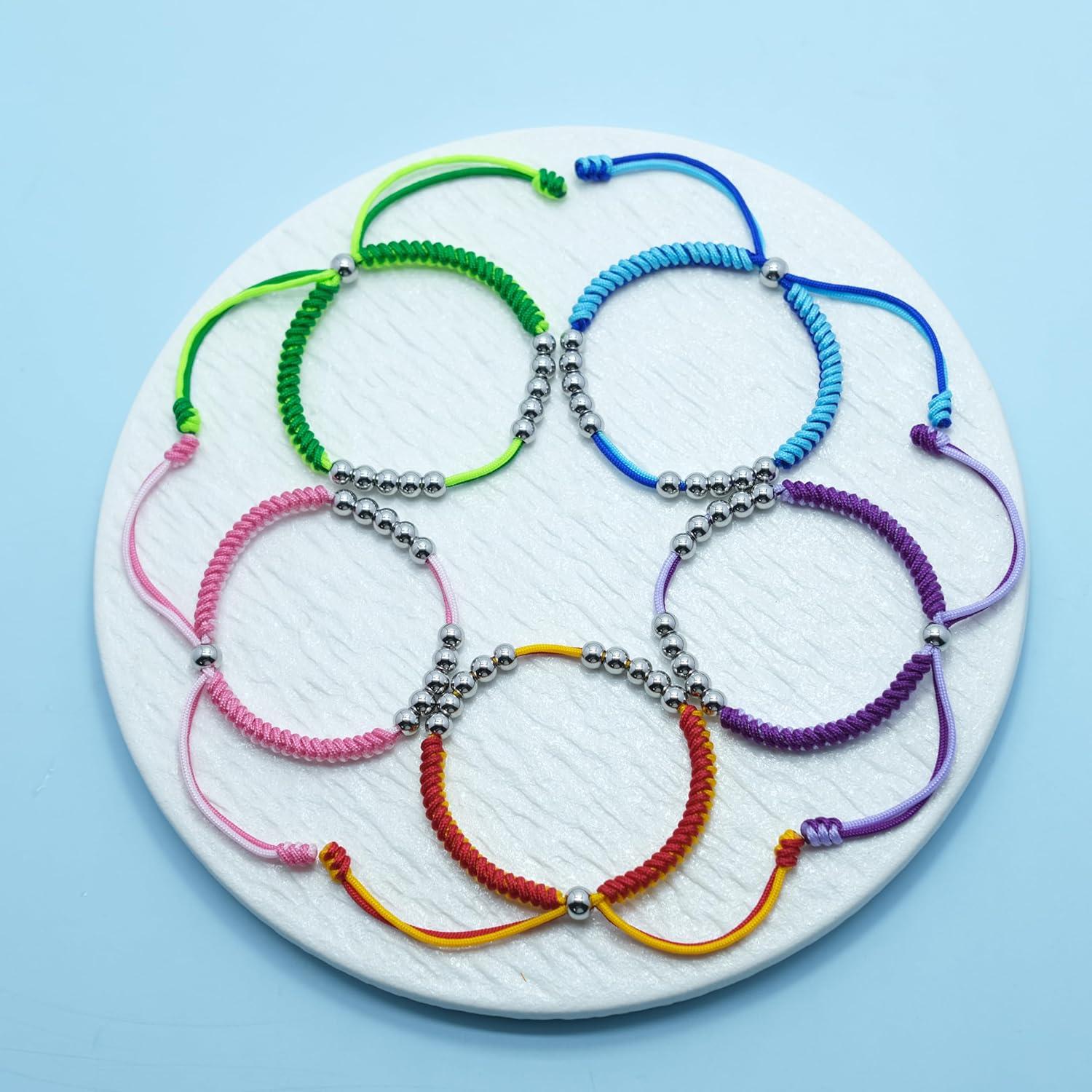 Pulsera Contadora de Puntuaciones de Golf LAMIBEE Ajustable 10 Cuentas