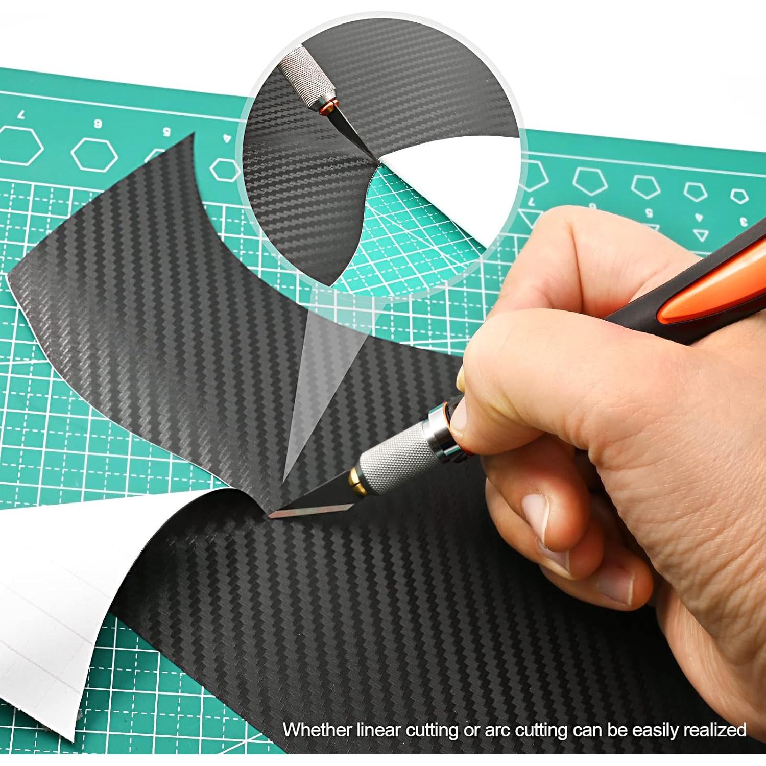 Juego de cuchillos de precisión EHDIS con 10 hojas - Naranja