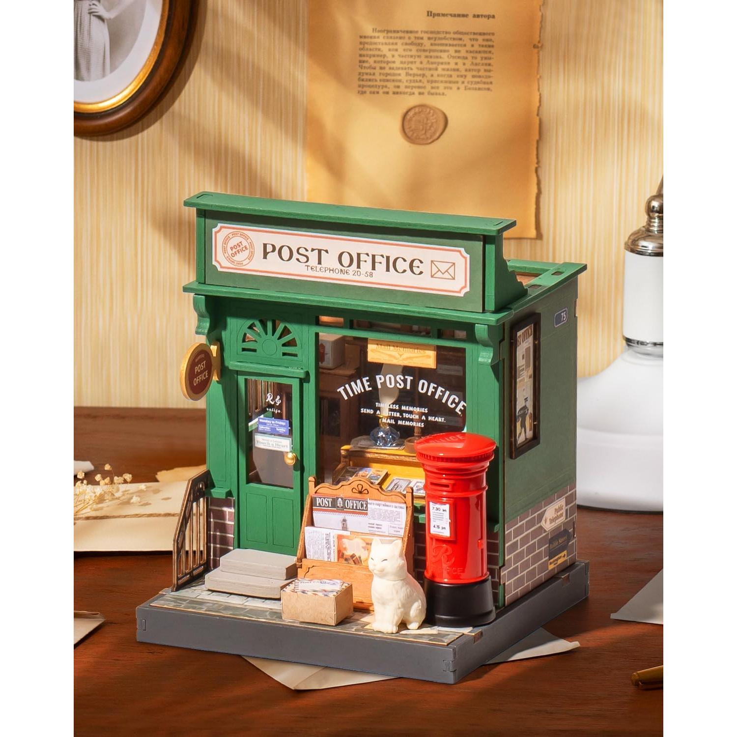 Rolife Kit Miniatura DIY Oficina de Correos del Siglo