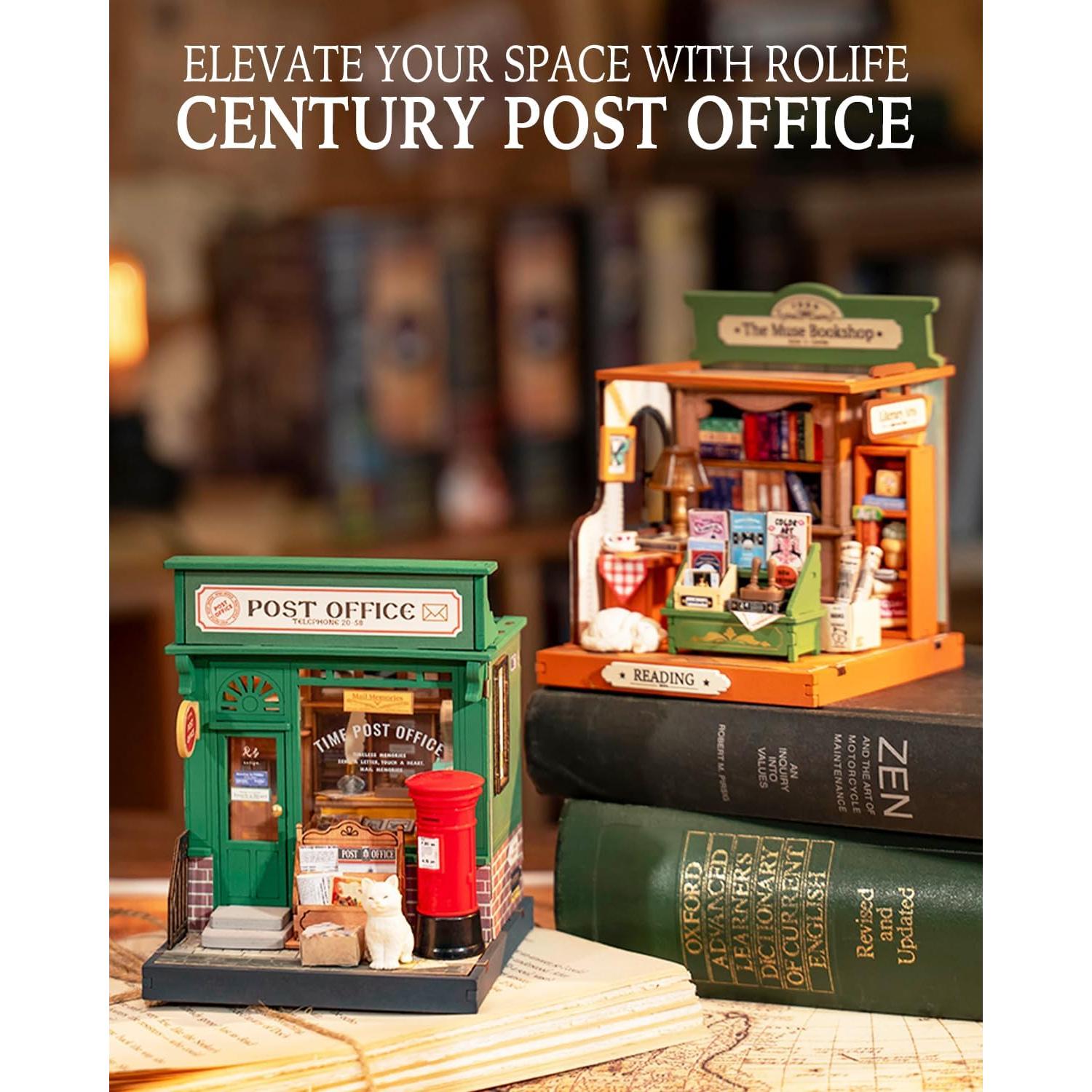 Rolife Kit Miniatura DIY Oficina de Correos del Siglo