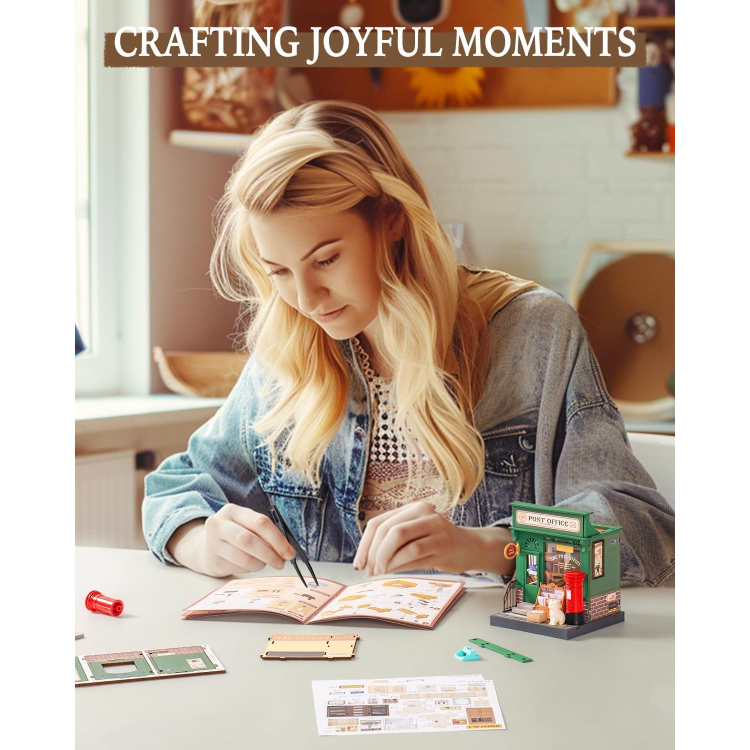 Rolife Kit Miniatura DIY Oficina de Correos del Siglo