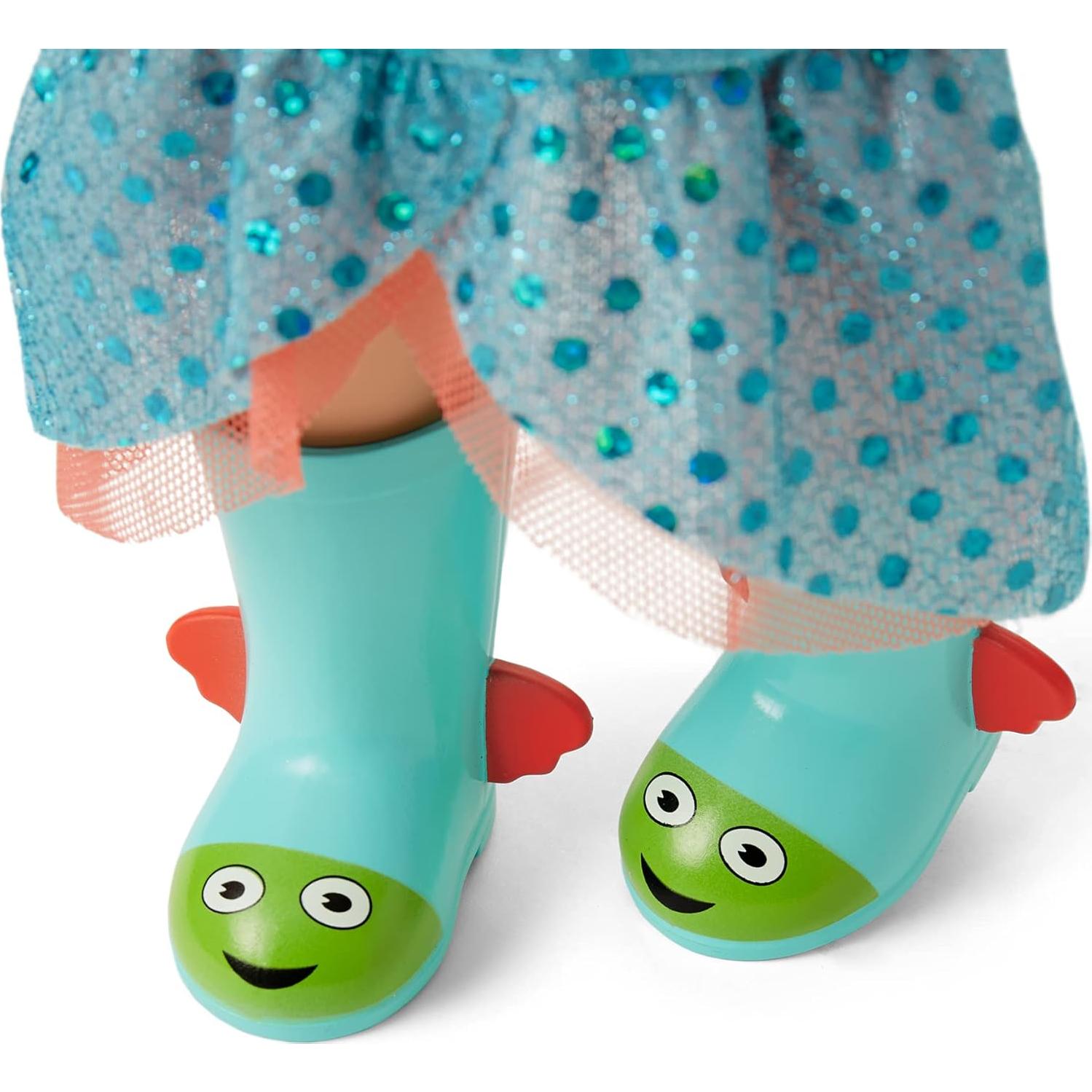 Muñeca Camille WellieWishers 36.83 cm con atuendo de sirena