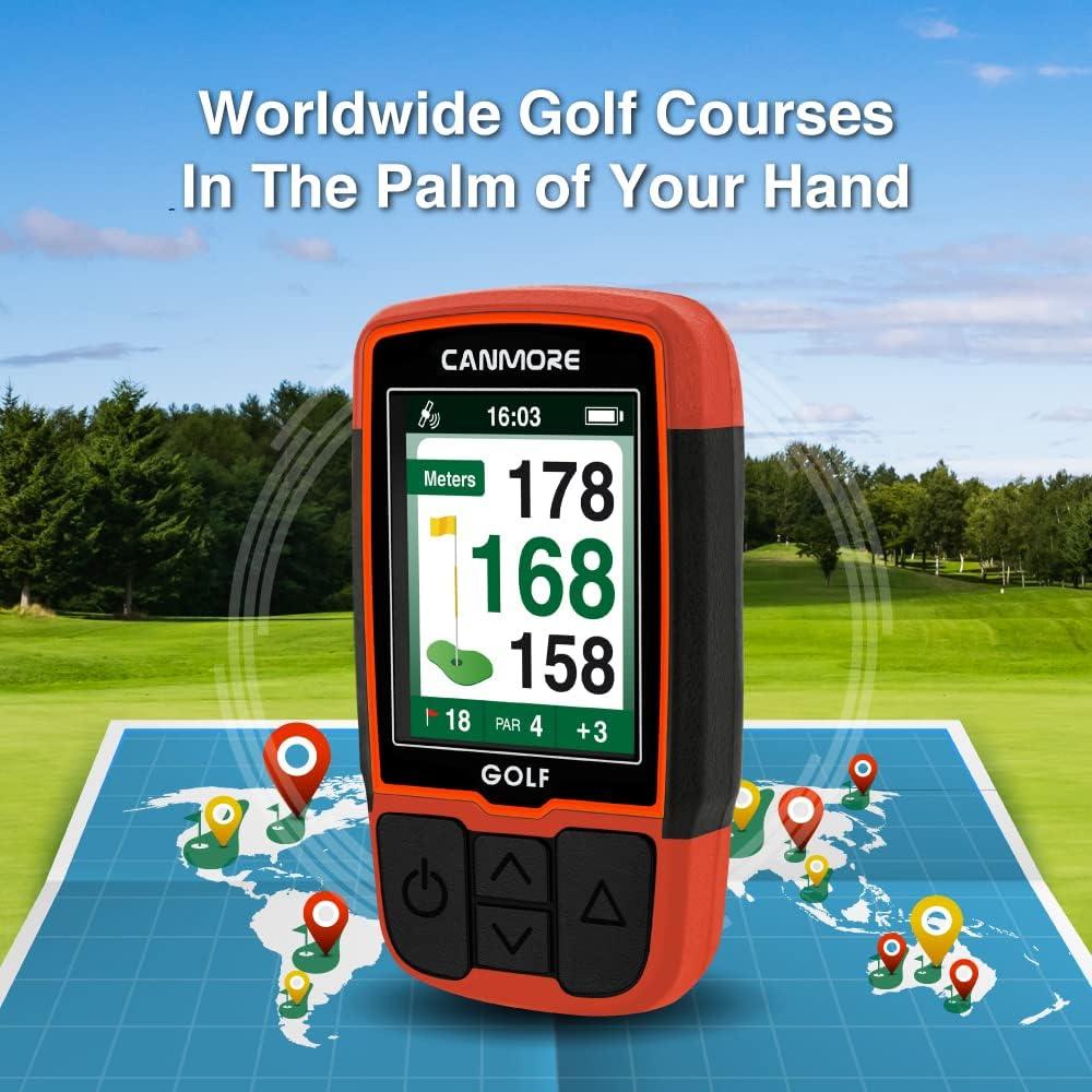 GPS de Golf Canmore HG200 - Pantalla Color 2" Resistente al Agua