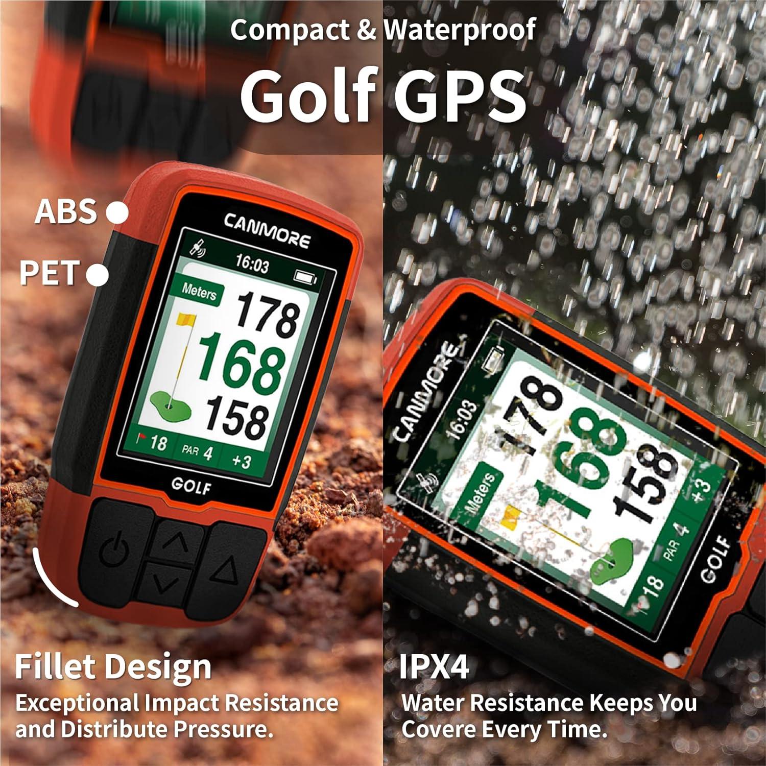 GPS de Golf Canmore HG200 - Pantalla Color 2" Resistente al Agua