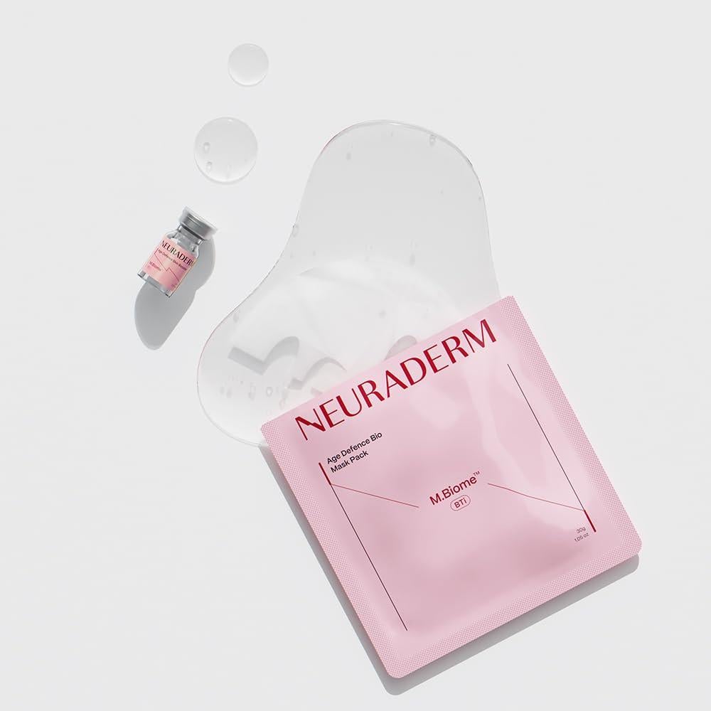 Mascarilla Facial Age Defence Neuraderm 5 Piezas Hidratante