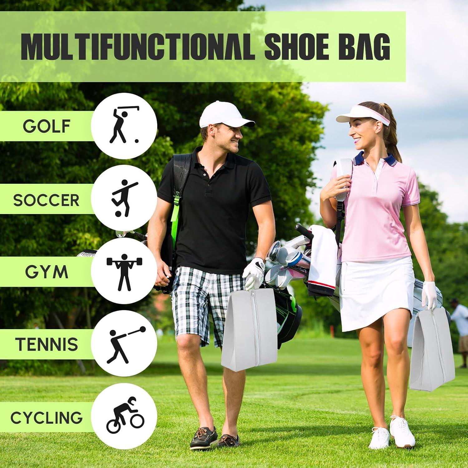 Bolsa de Zapatos a Prueba de Olores Leinuosen 4 Piezas Gris