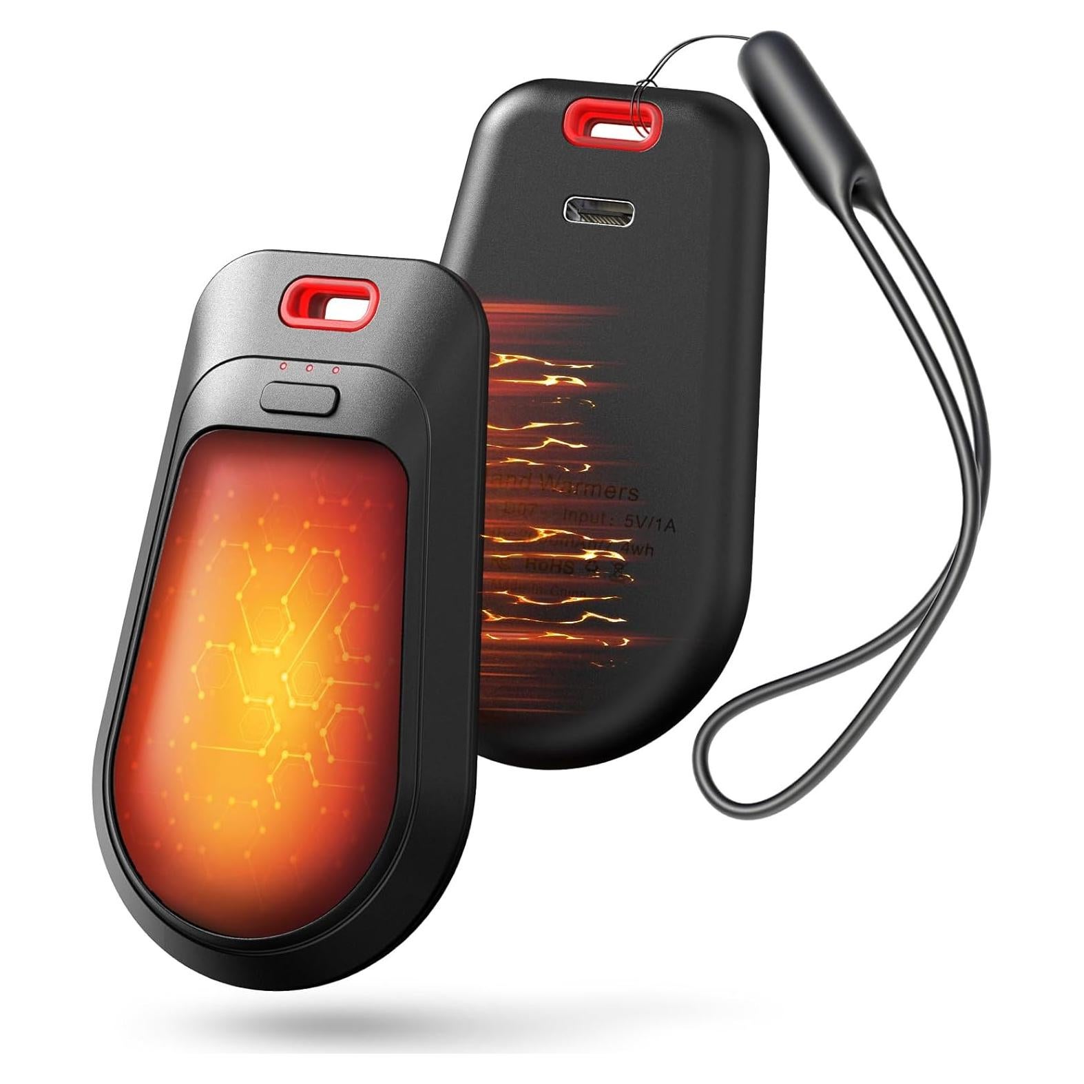 Calentadores de Manos Eléctricos Levet D07 USB 2 Piezas Portátiles