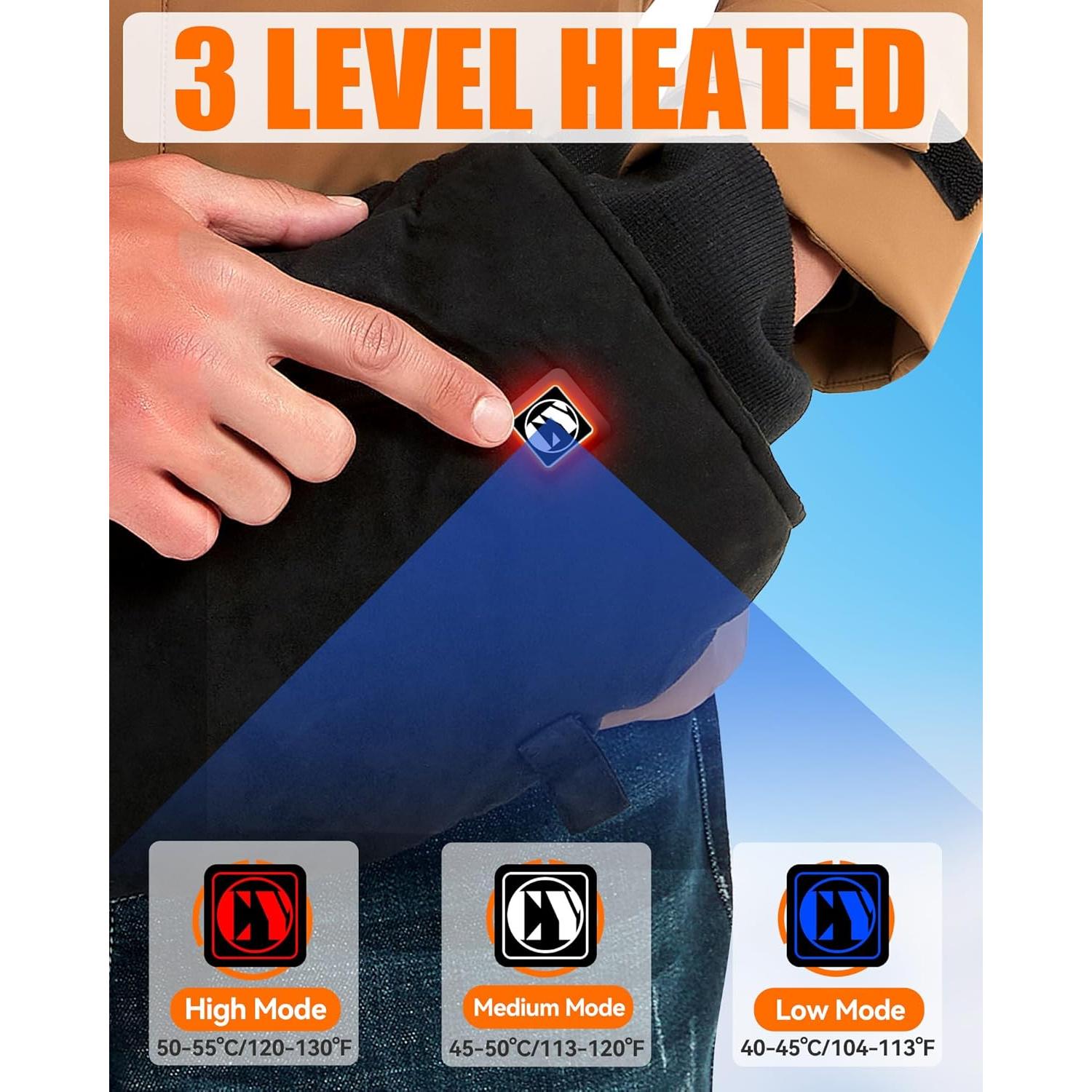 Bolsa Calentadora de Manos CYCYHEAT 10000mAh Impermeable