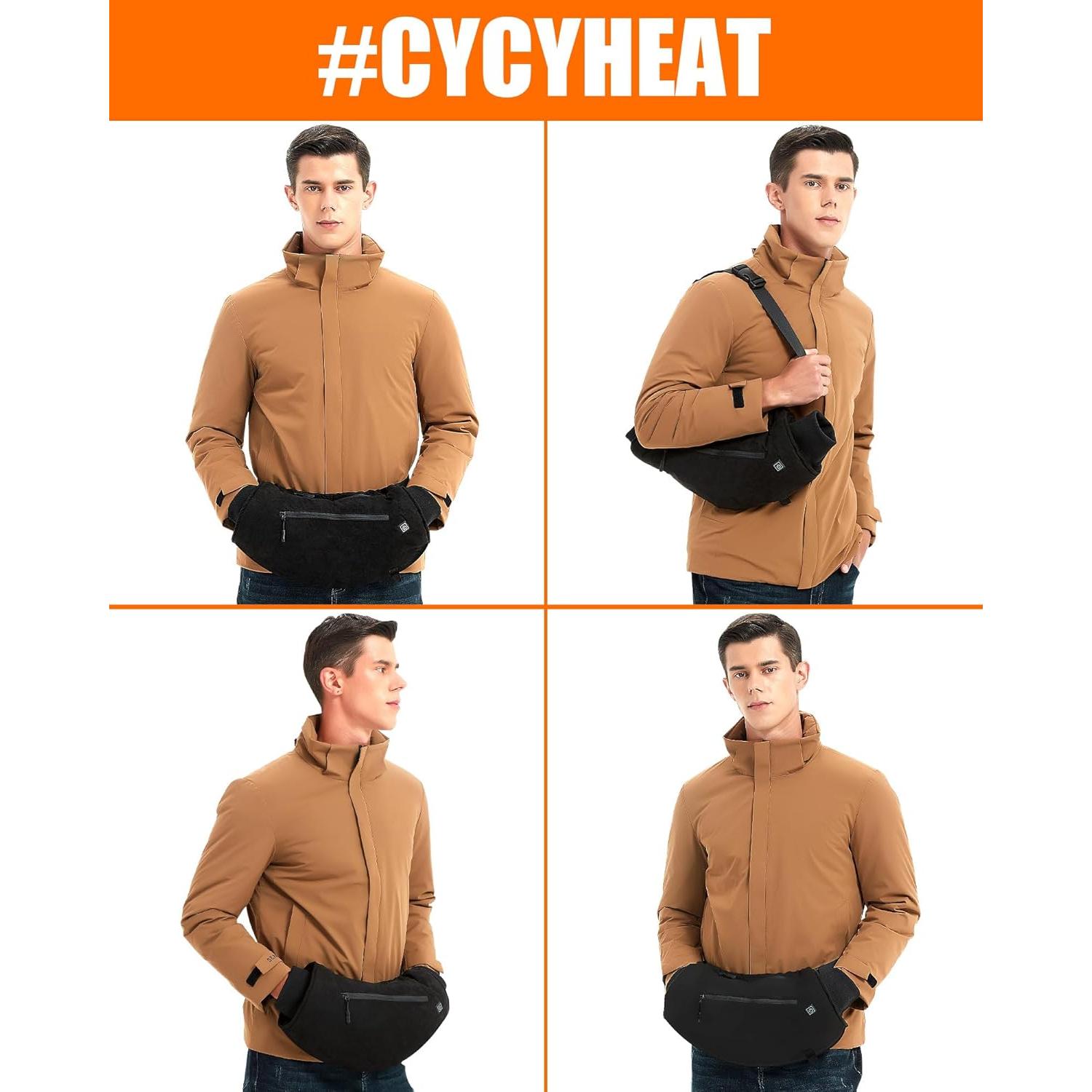 Bolsa Calentadora de Manos CYCYHEAT 10000mAh Impermeable