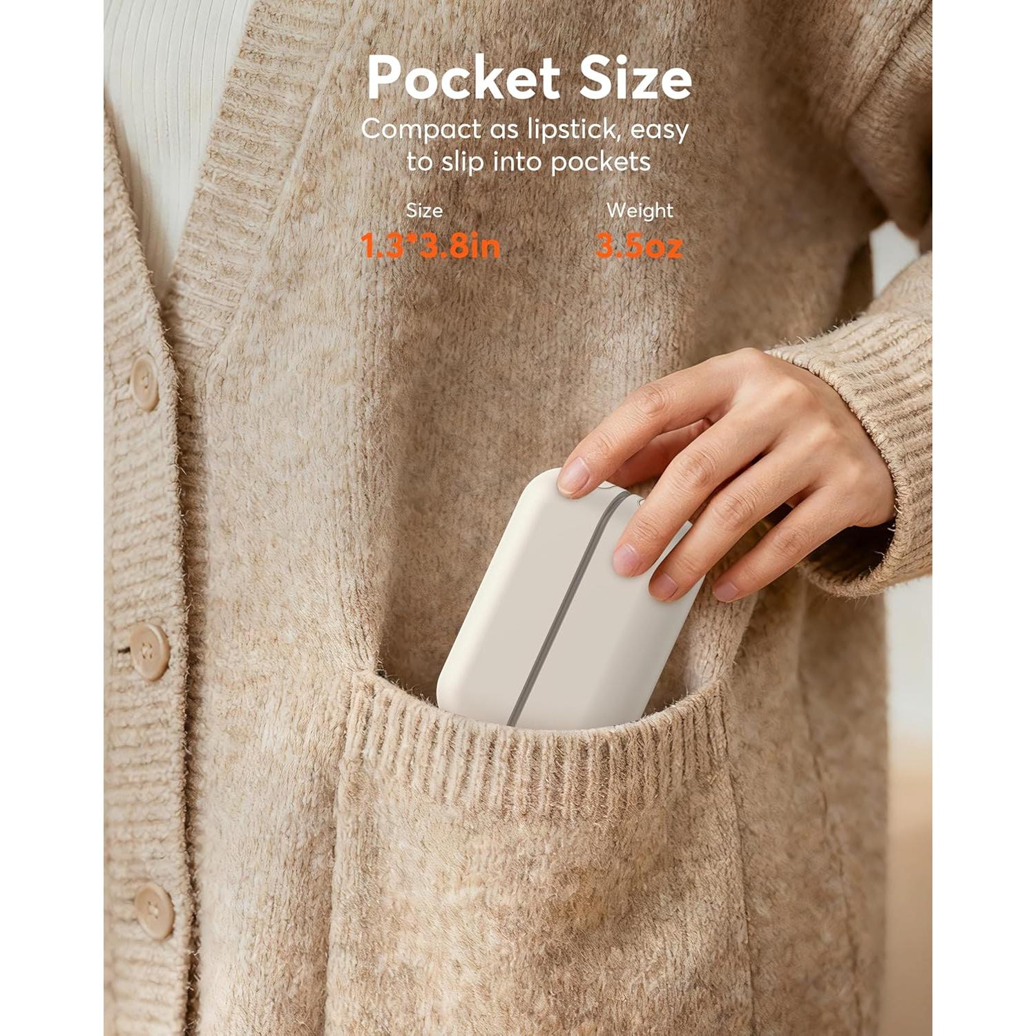 Calentadores de Manos Eléctricos ARINTA A401 - 2 Piezas 10000mAh