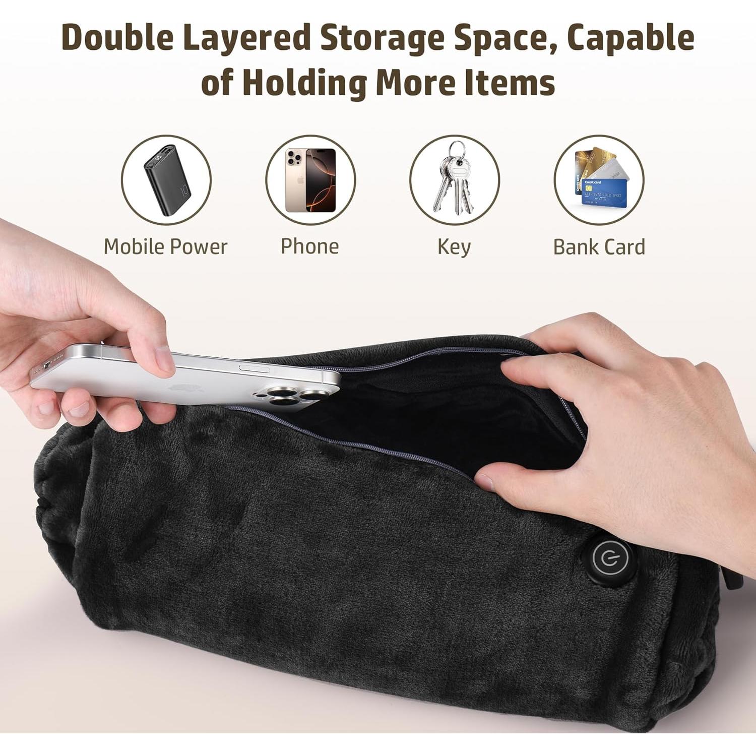 Calentadores de Manos Eléctricos Ekubx Reutilizables 10000mAh