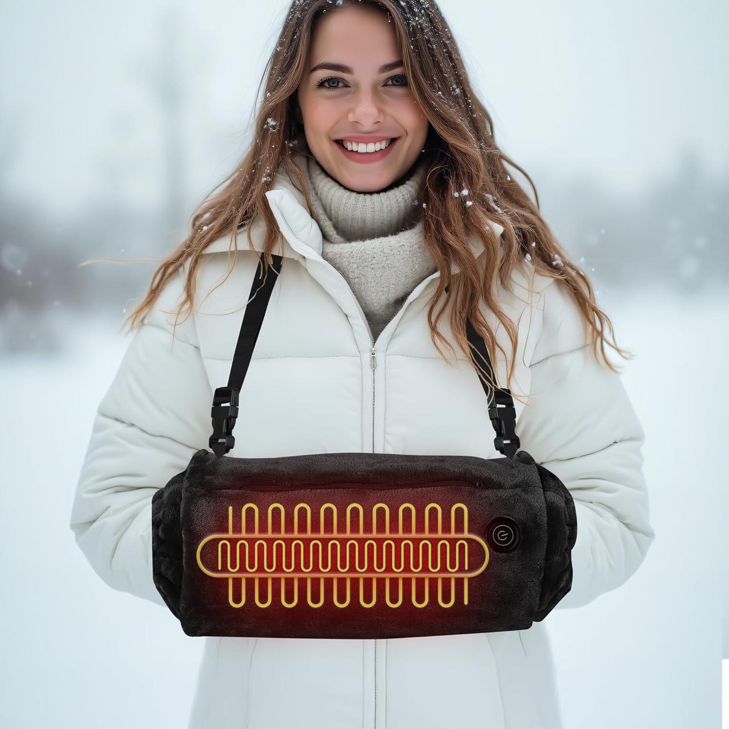 Calentadores de Manos Eléctricos Ekubx Reutilizables 10000mAh