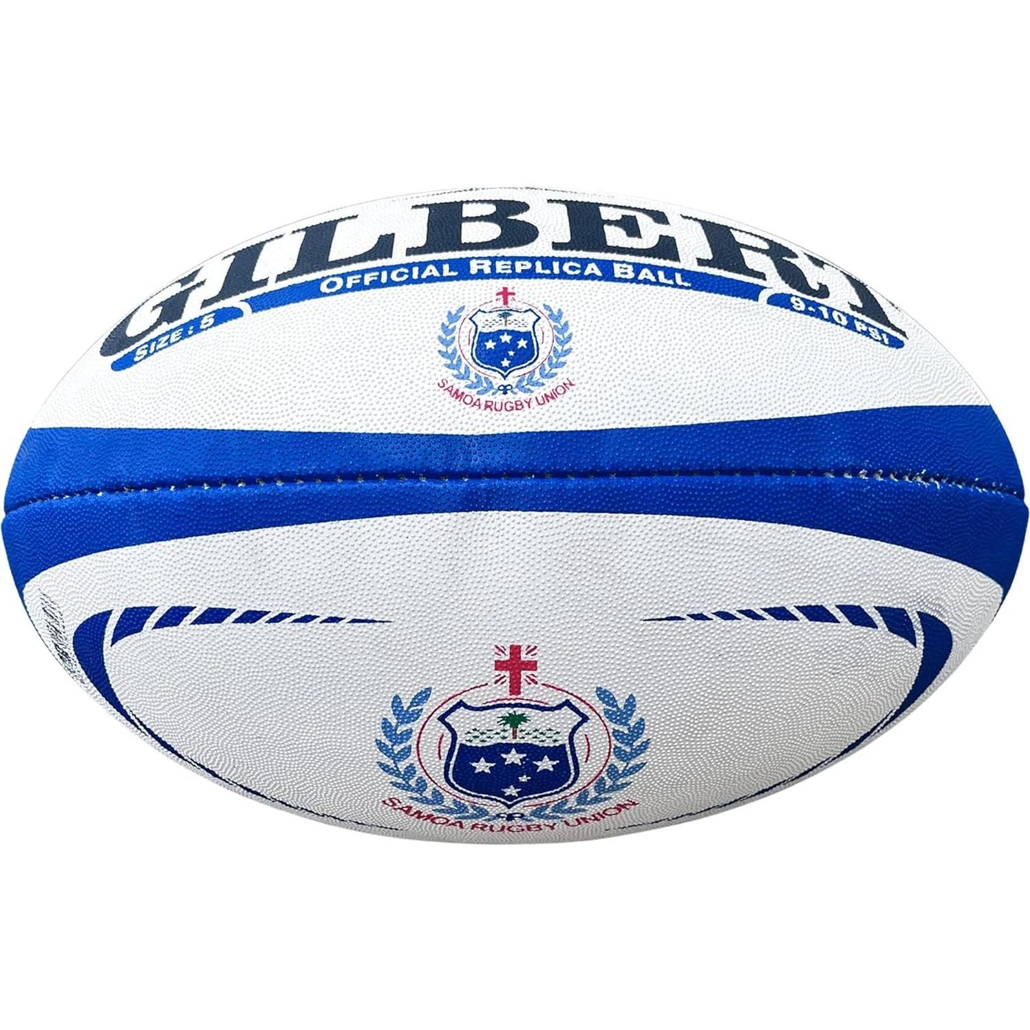 Balón de Rugby Gilbert Samoa Replica Tamaño 5 Estándar