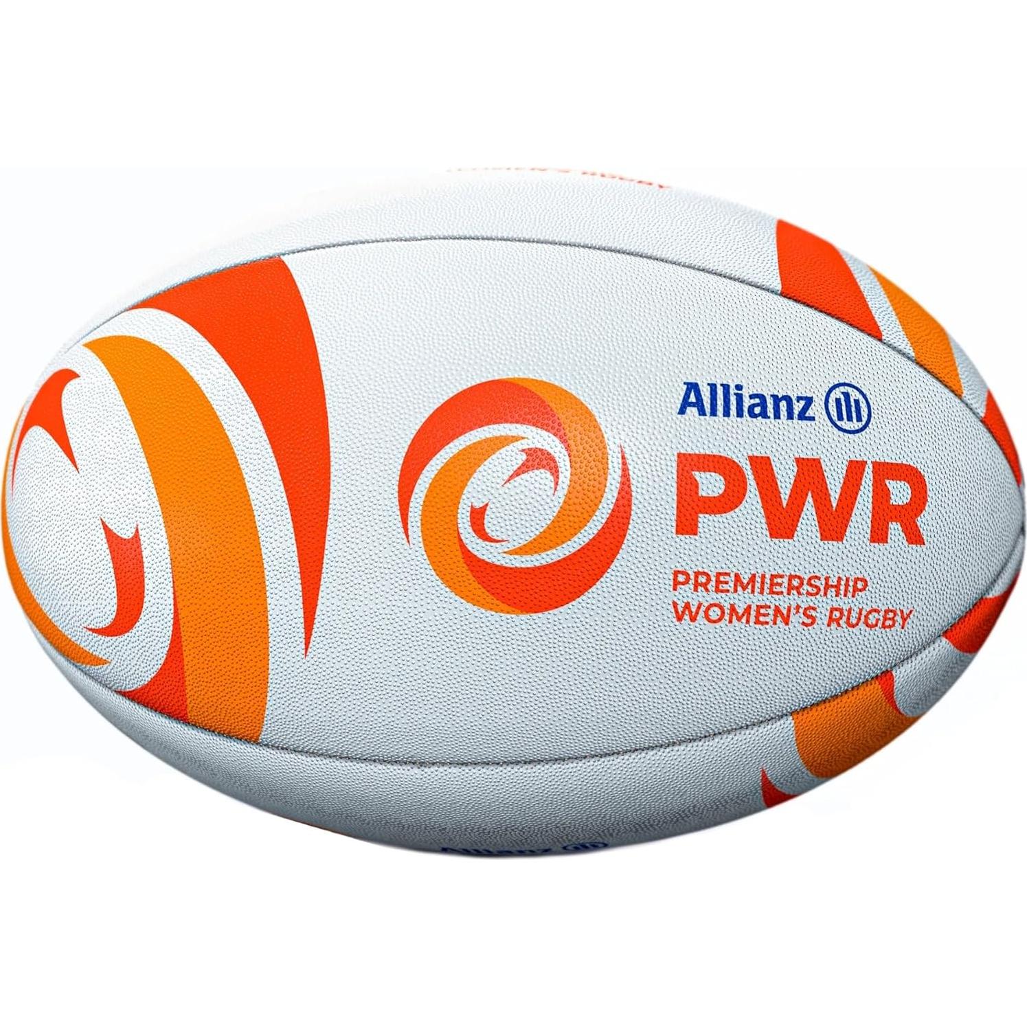 Balón de Rugby Femenino Gilbert Premiership Tamaño 5